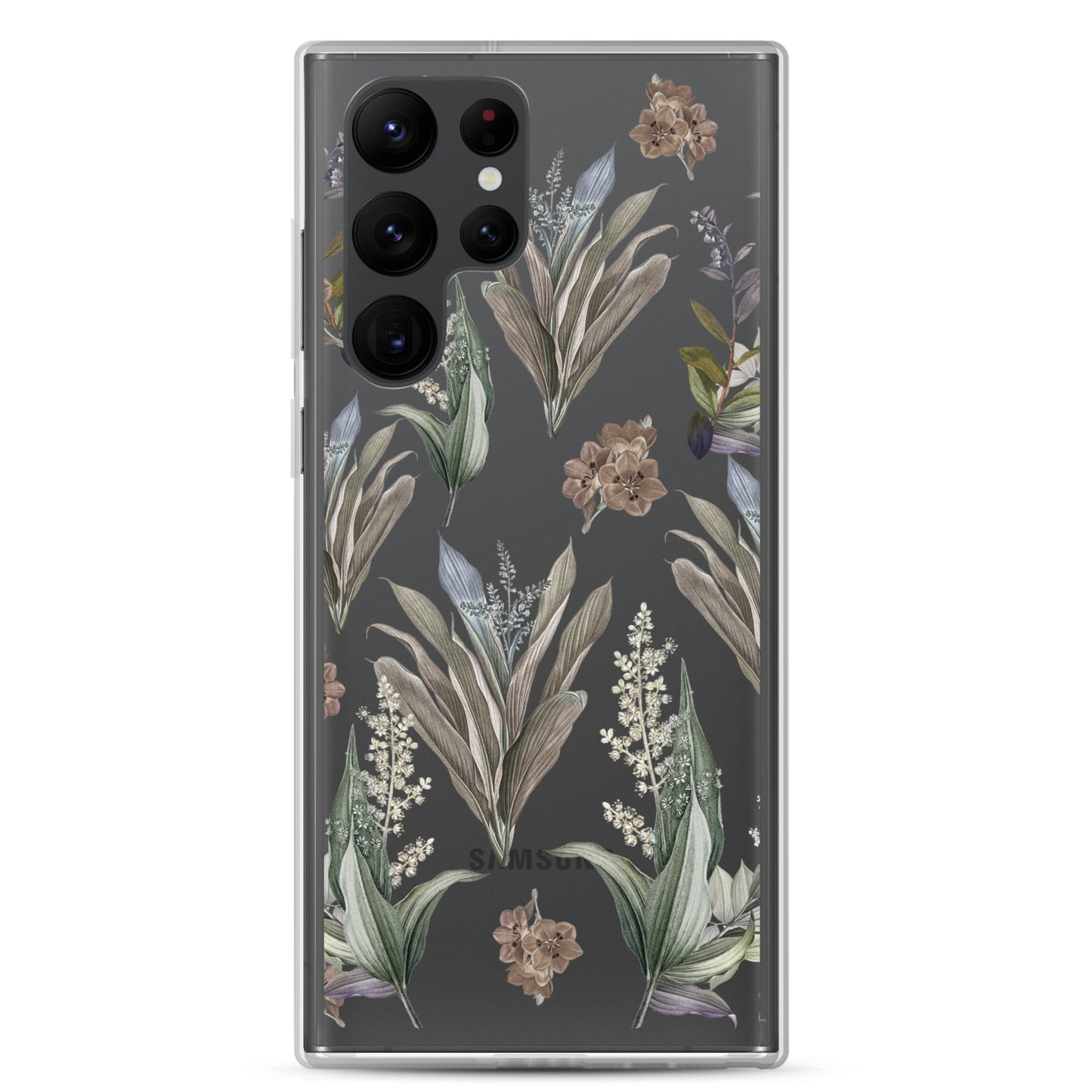 Clear Case for Samsung® "Les fleurs"