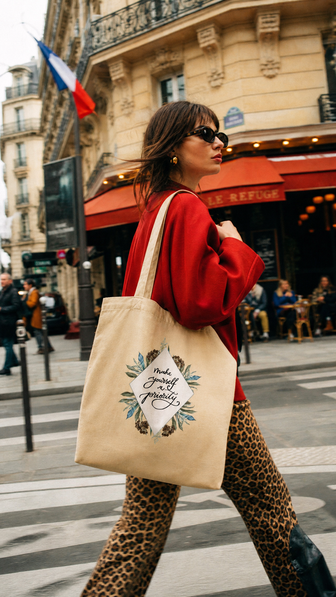 Eco tote bag "priority"