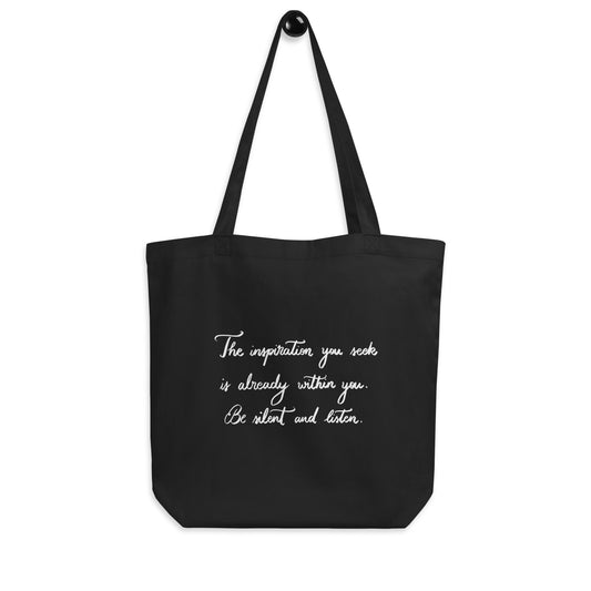 Tote bag "The inspiration you seek"