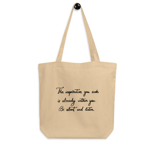Tote bag "The inspiration you seek"