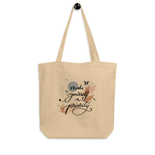 Tote bag "Make yourself a priority"