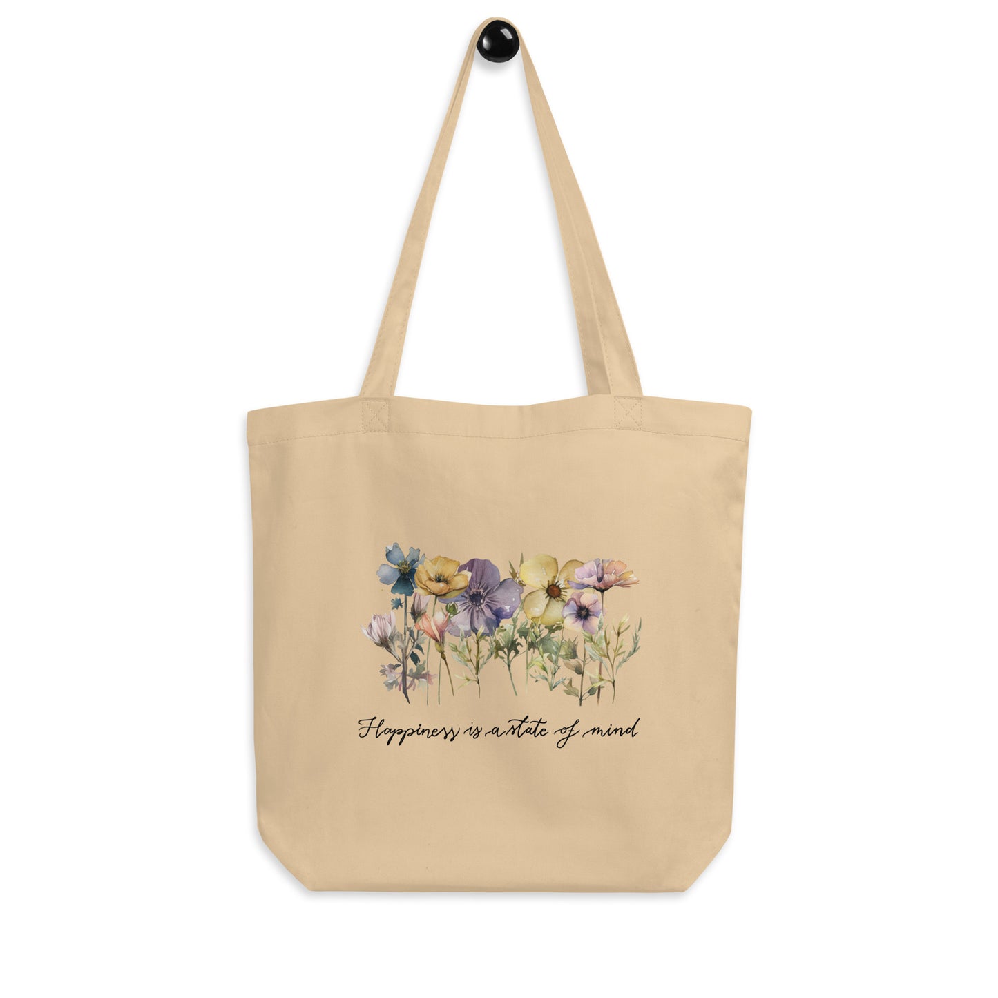 Tote Bag "Happiness floral"