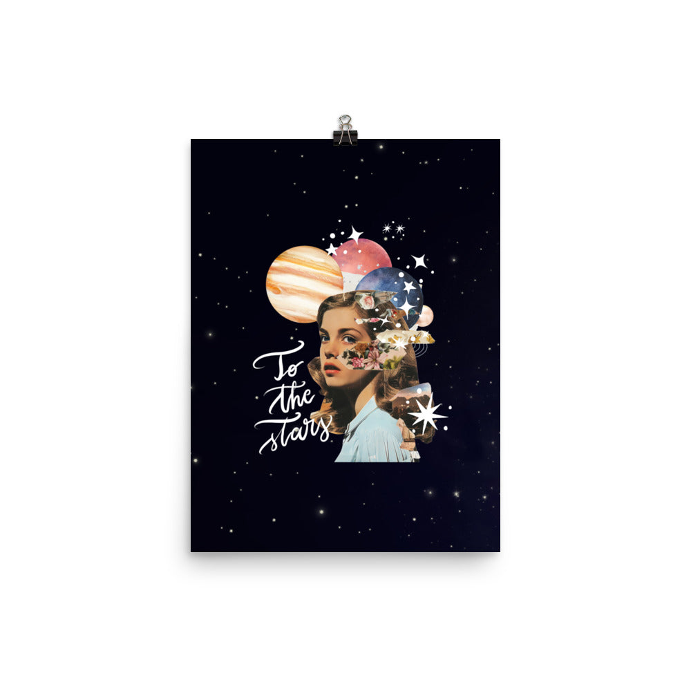 Poster "To the stars (daydreamer)"