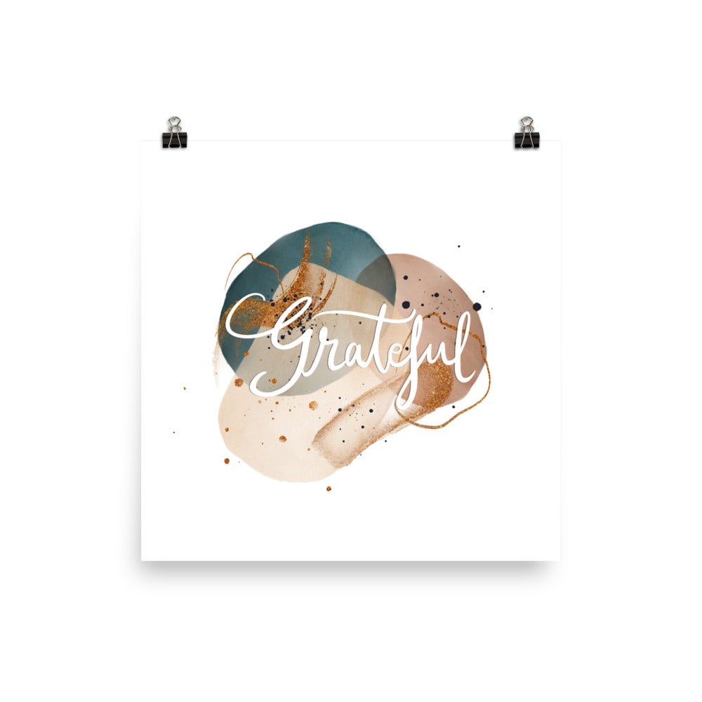 Poster "Grateful"