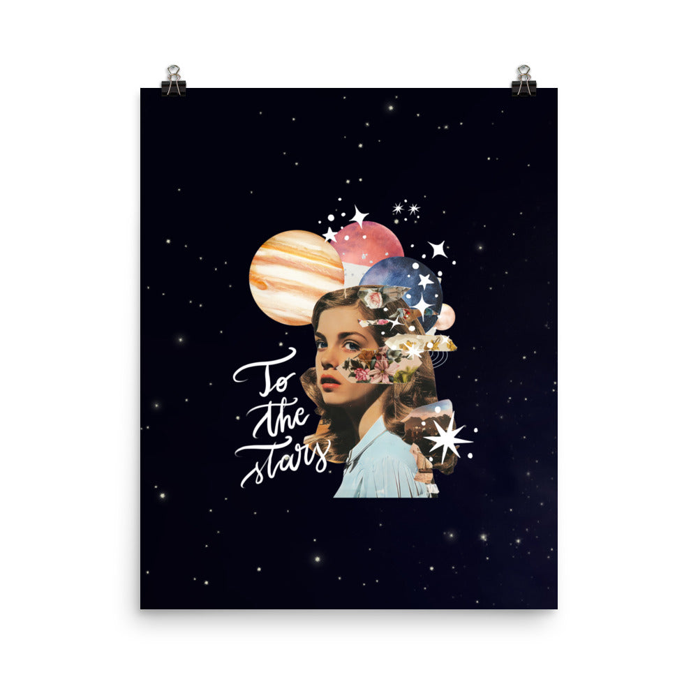 Poster "To the stars (daydreamer)"