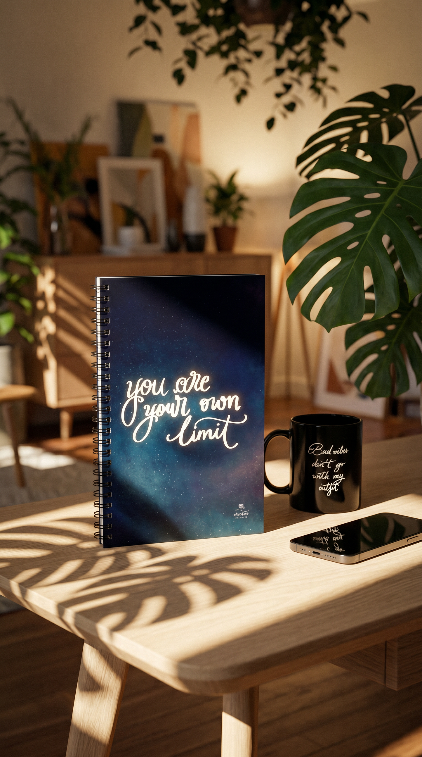 Spiral notebook "you are your own limit"