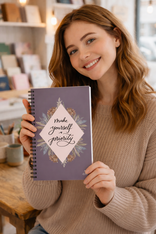 Spiral notebook "priority"
