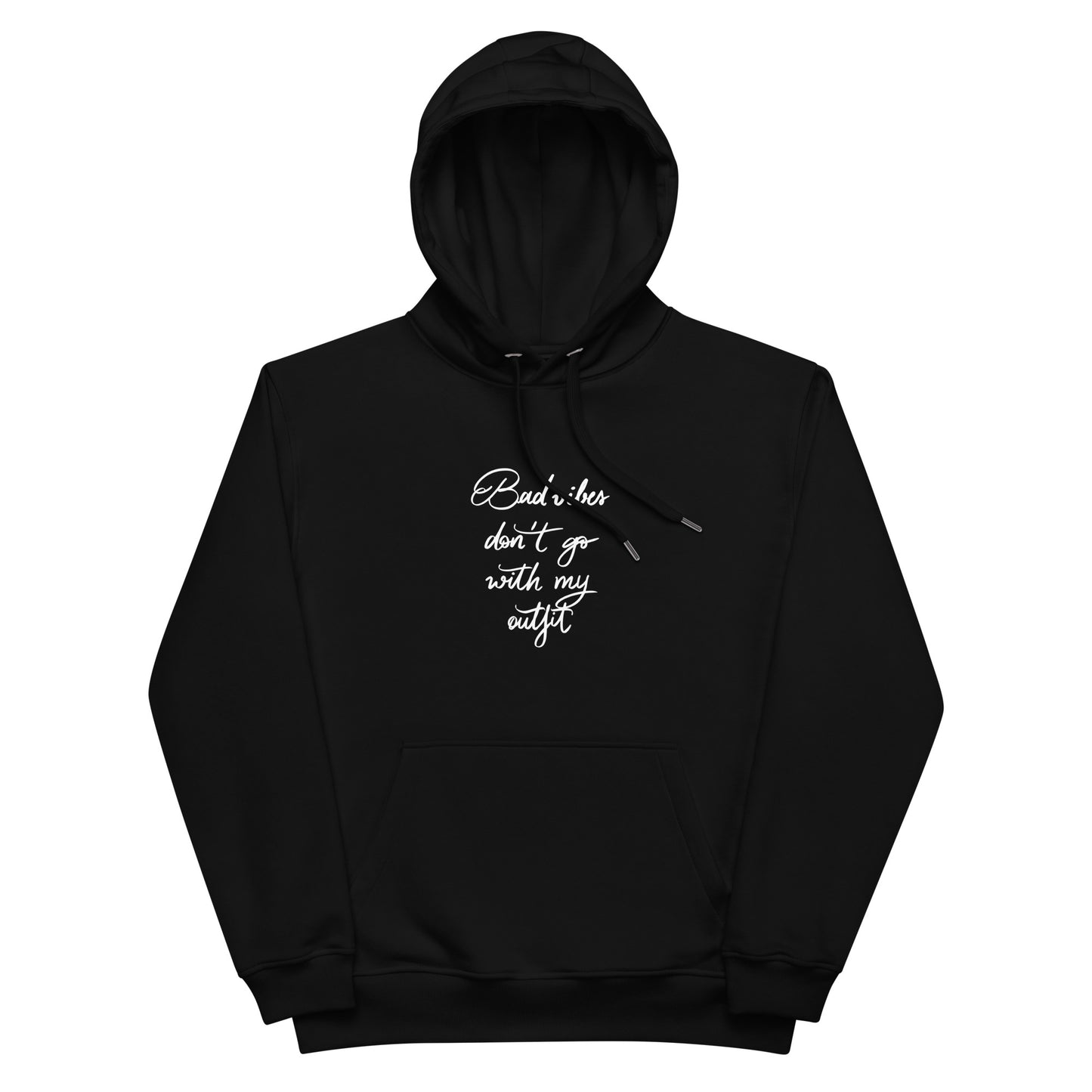 Premium eco hoodie "Bad vibes"