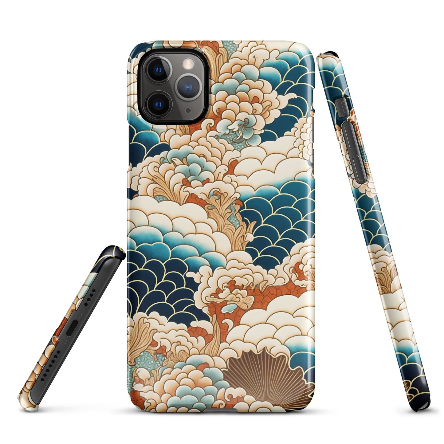 Snap case for iPhone® "Japan waves"