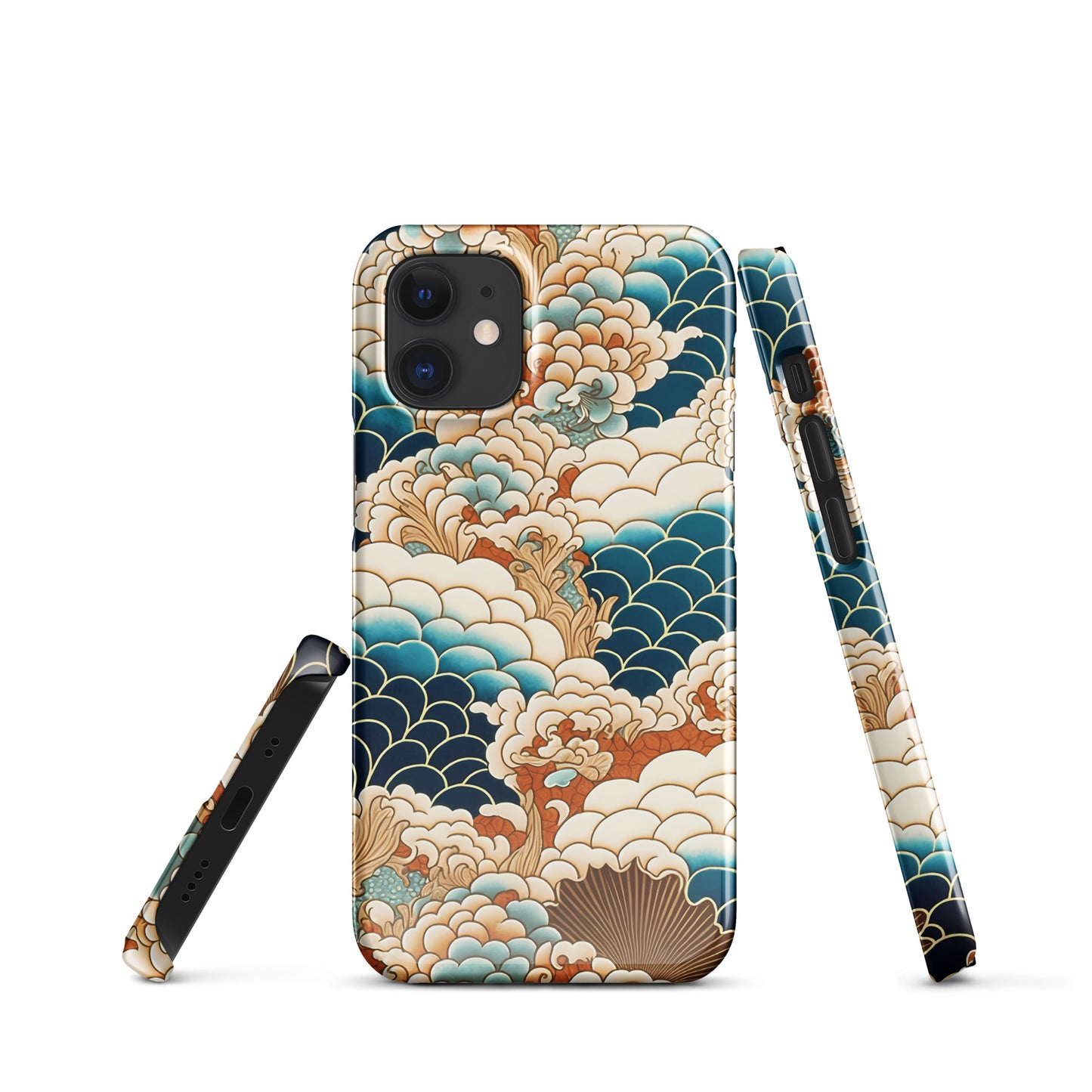 Snap case for iPhone® "Japan waves"