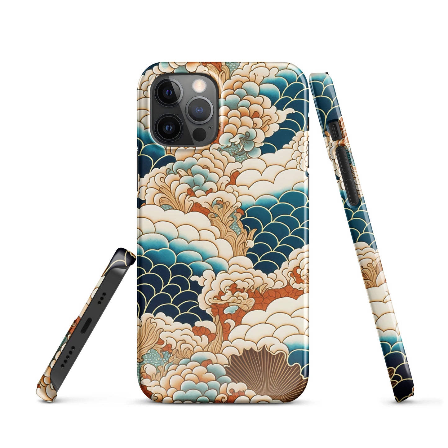 Snap case for iPhone® "Japan waves"