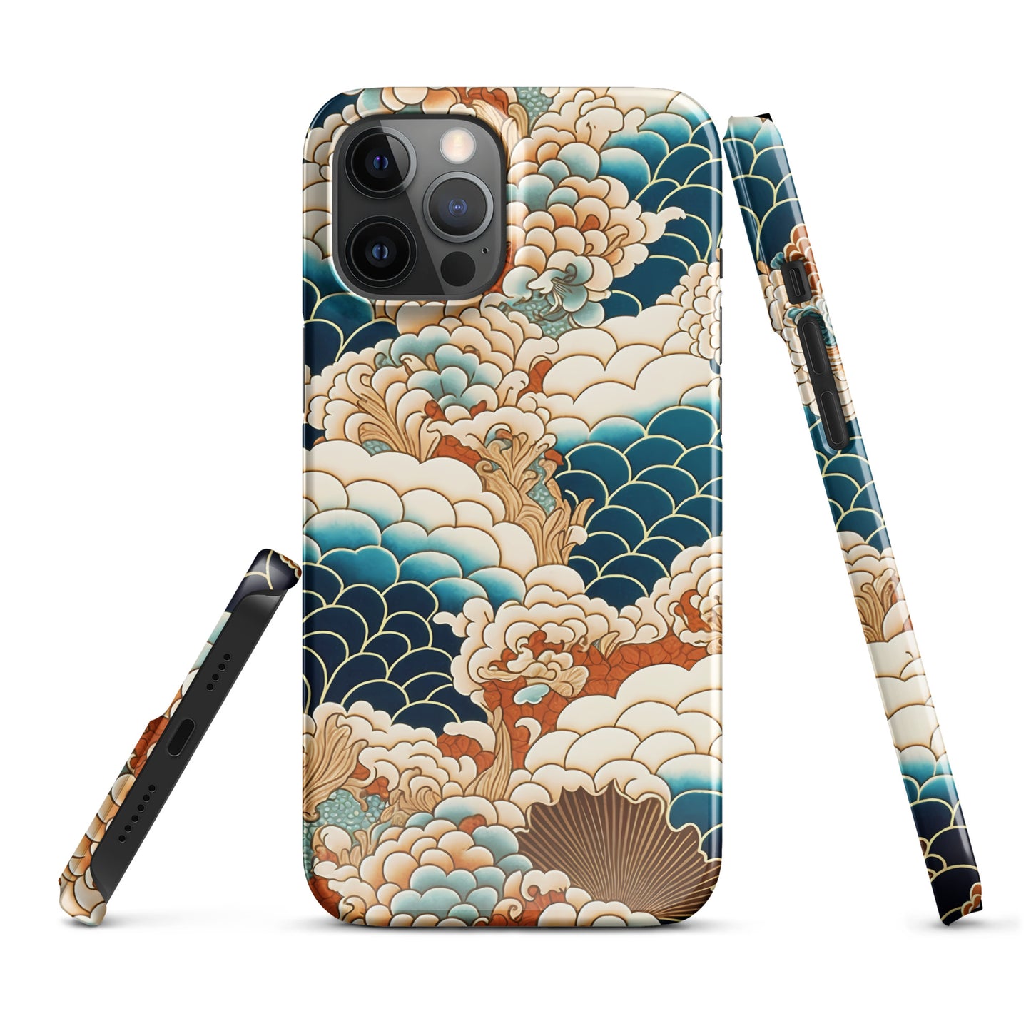 Snap case for iPhone® "Japan waves"