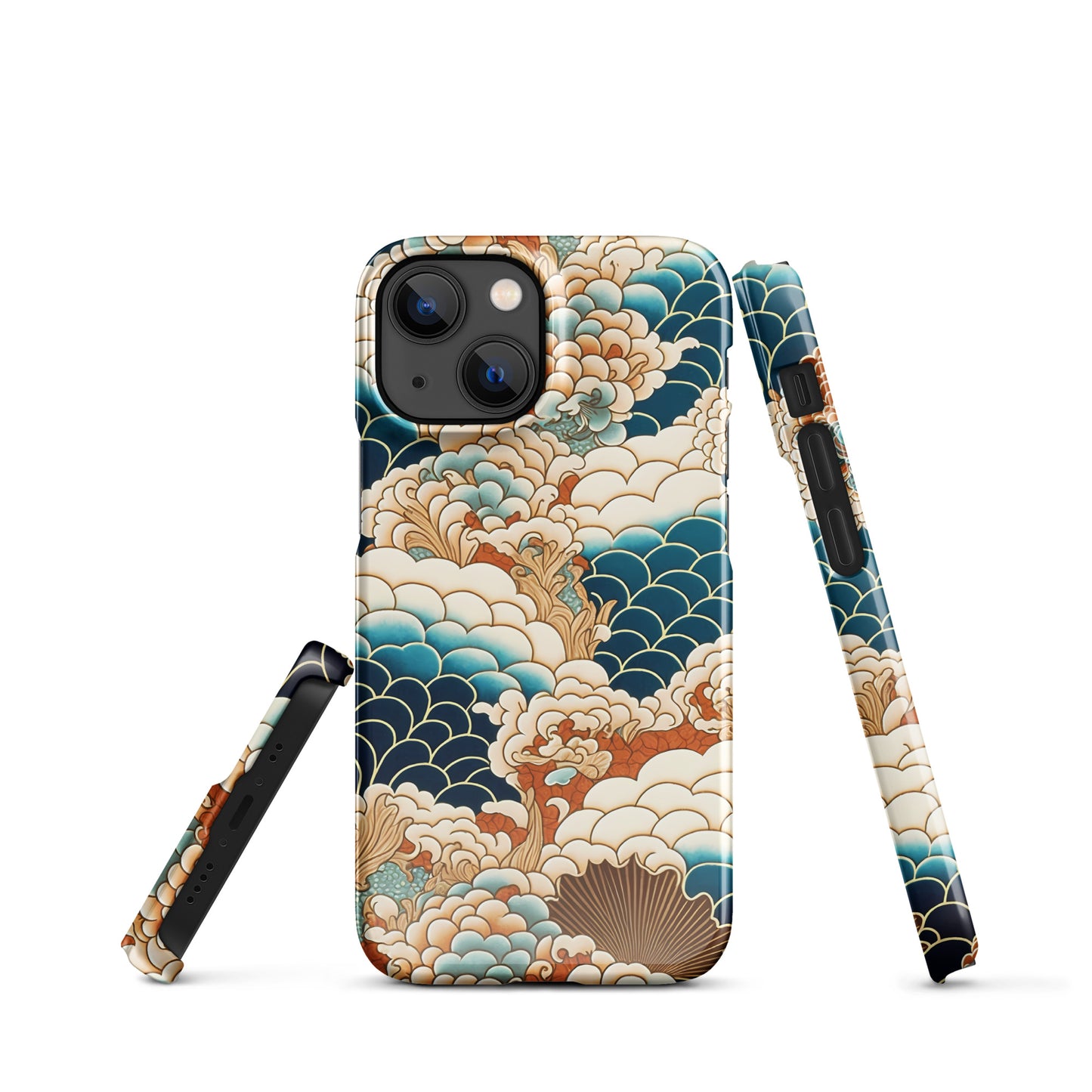 Snap case for iPhone® "Japan waves"