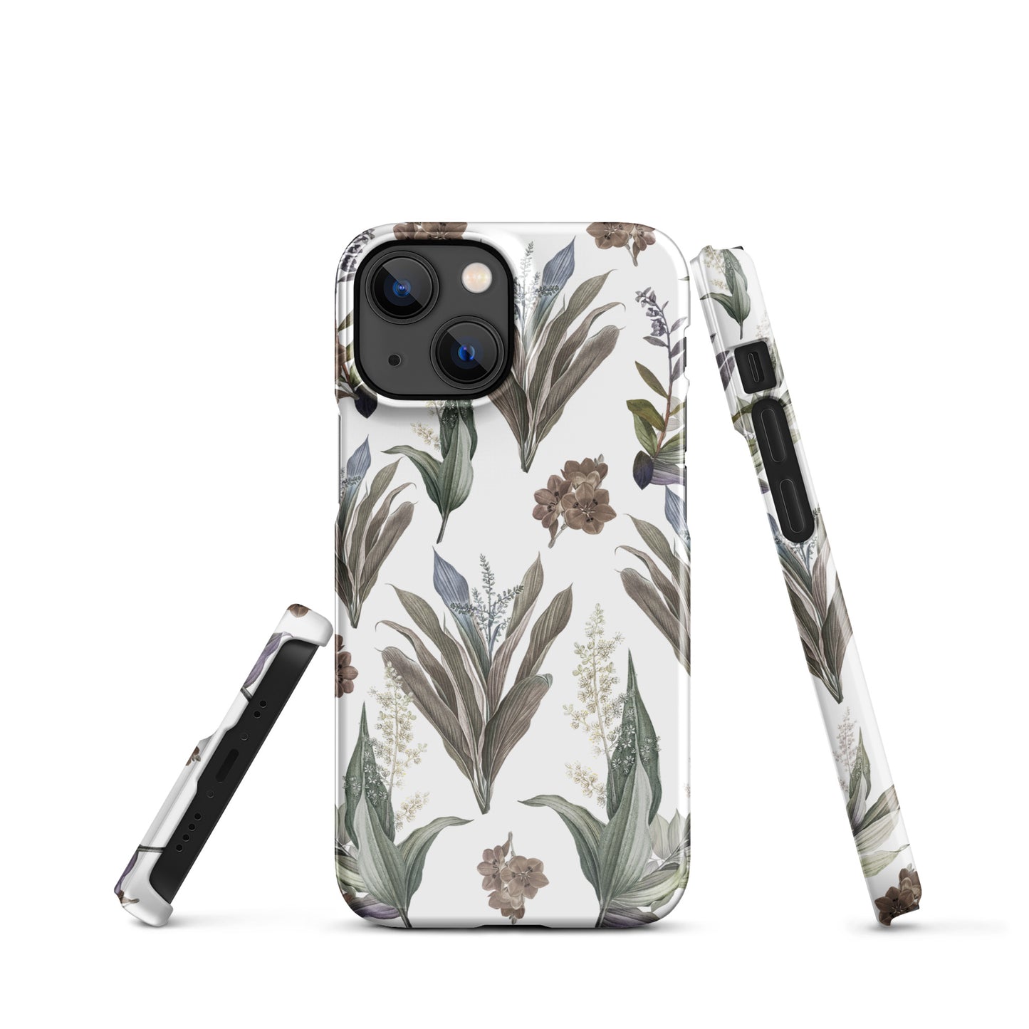 Snap case for iPhone® "Les fleurs"
