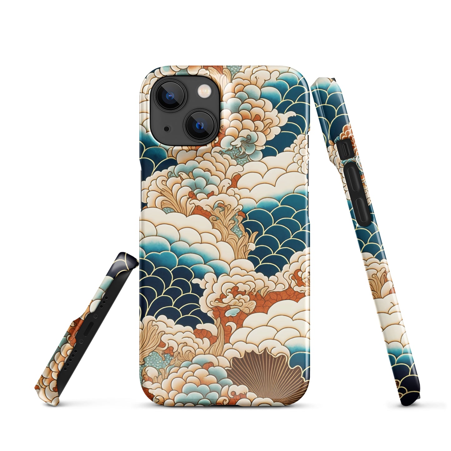 Snap case for iPhone® "Japan waves"