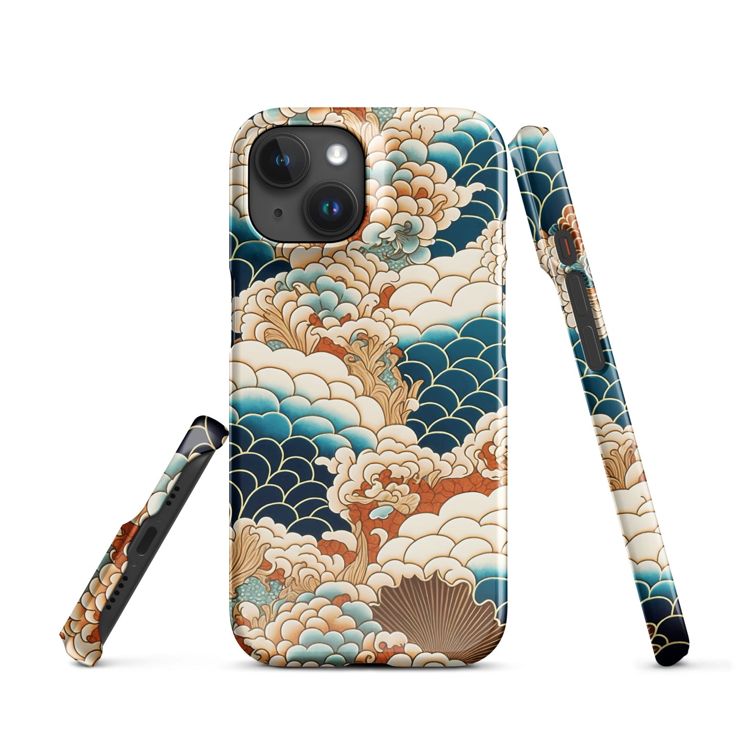 Snap case for iPhone® "Japan waves"