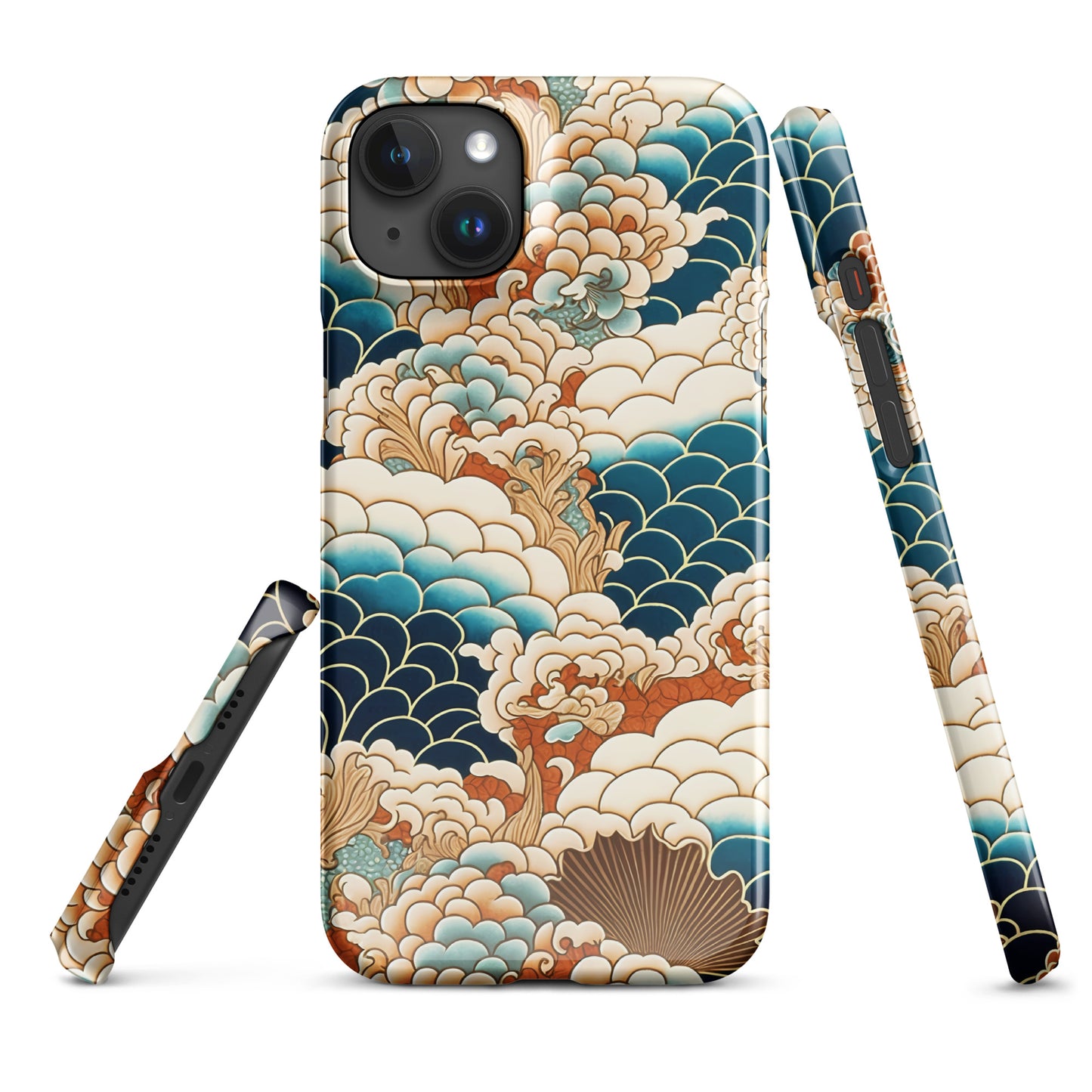 Snap case for iPhone® "Japan waves"