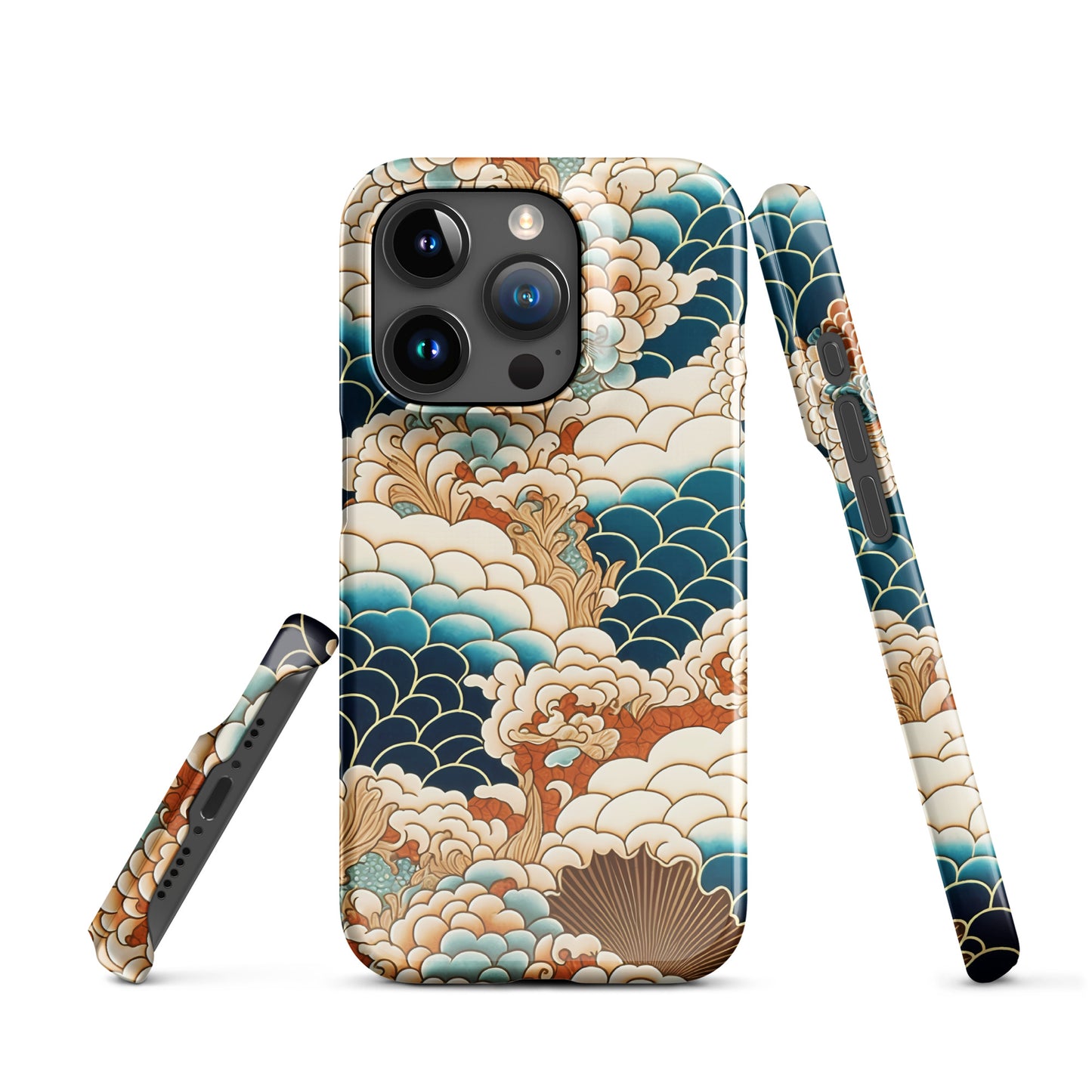 Snap case for iPhone® "Japan waves"