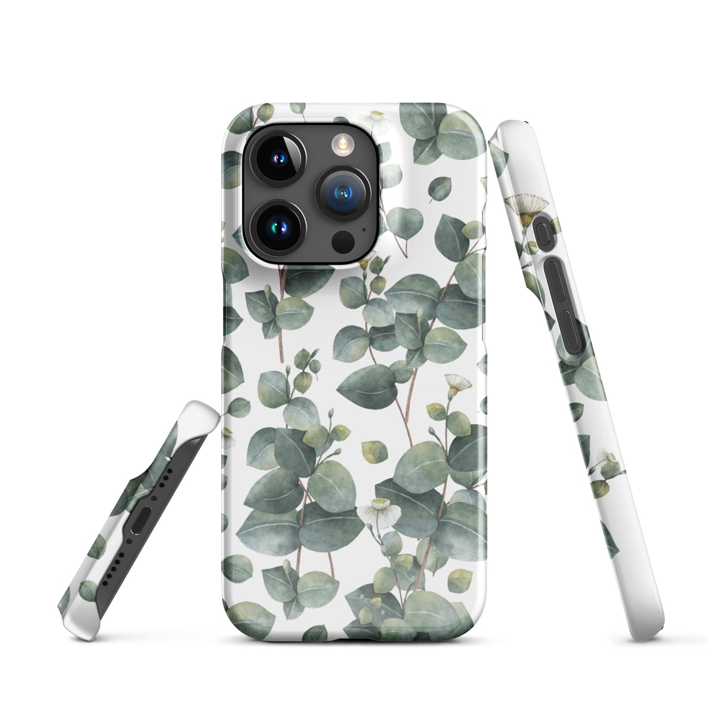 Snap case for iPhone® "Eucalyptus"
