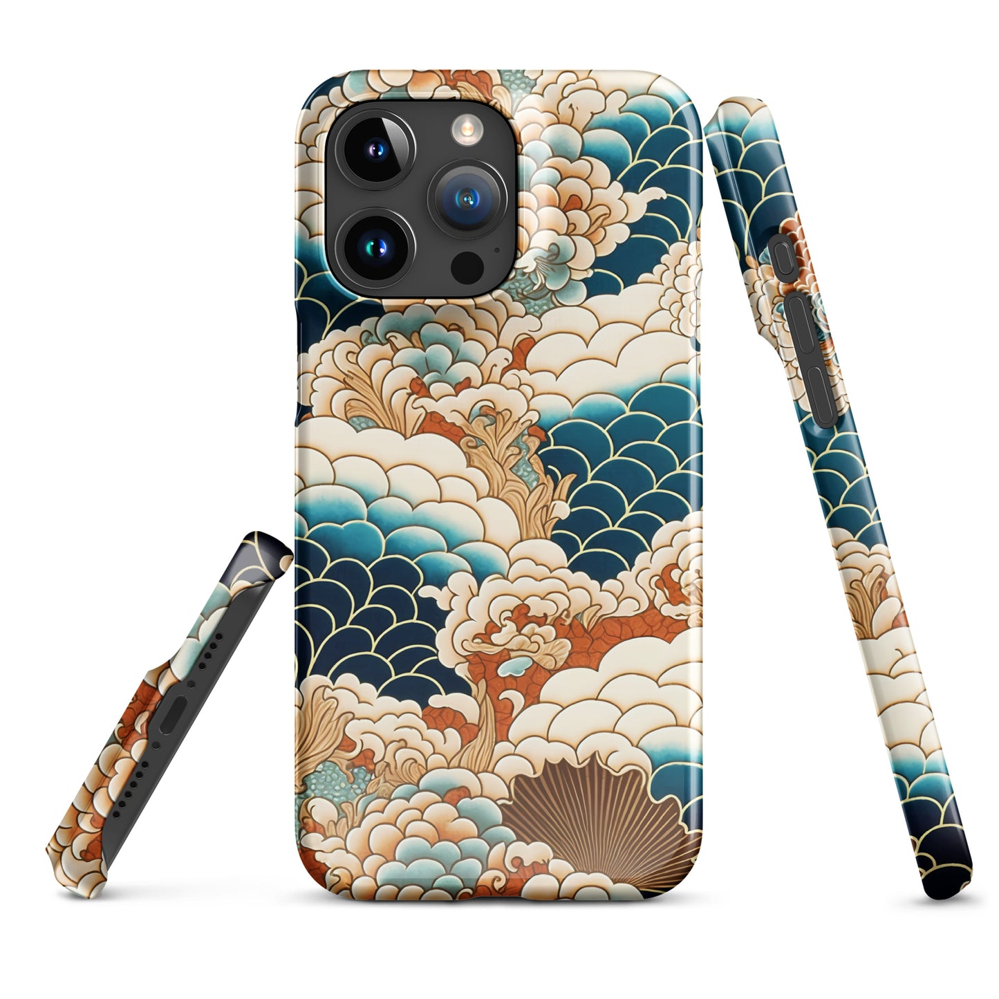 Snap case for iPhone® "Japan waves"