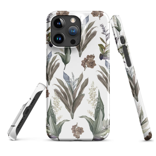 Snap case for iPhone® "Les fleurs"