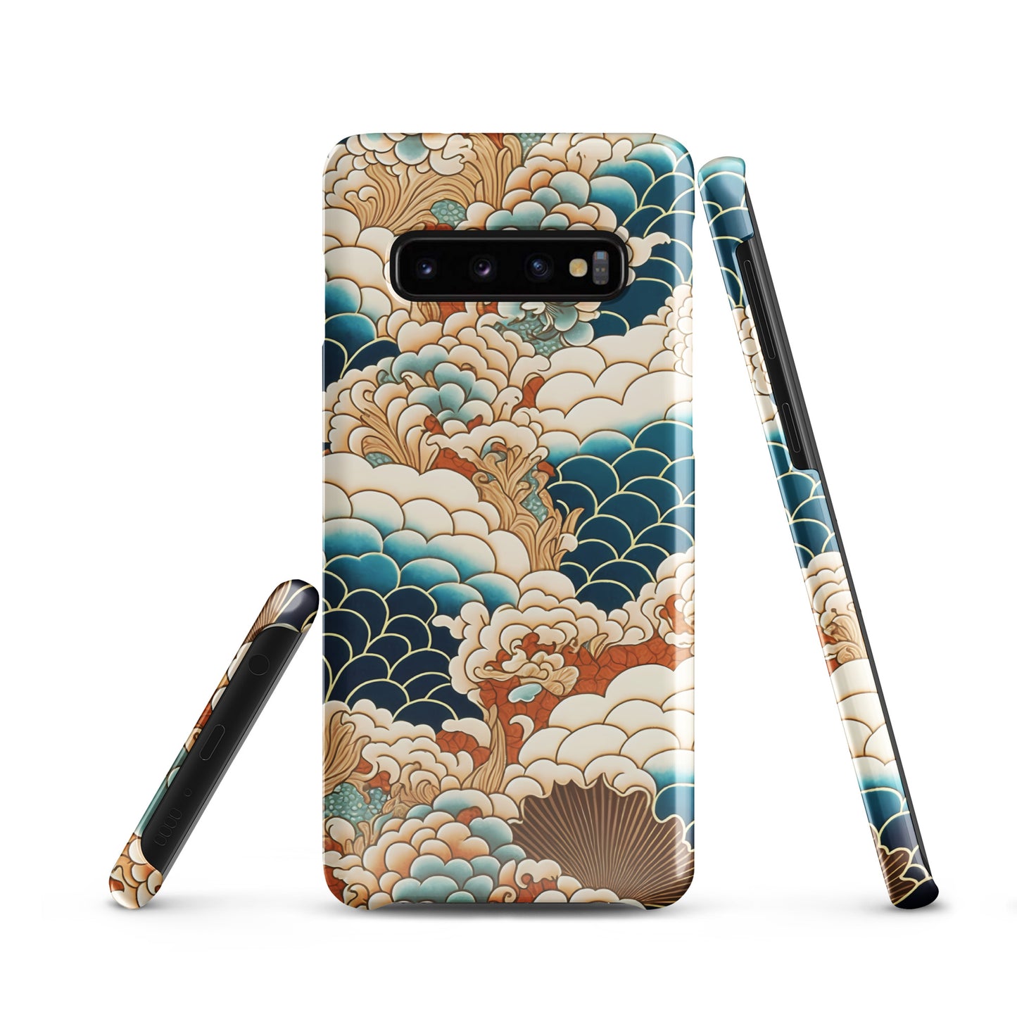 Snap case for Samsung® "Japan waves"