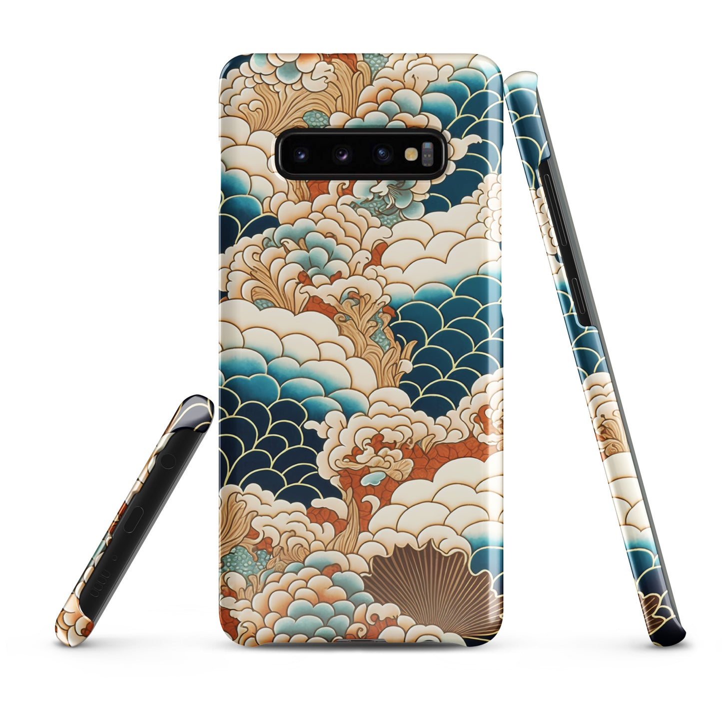 Snap case for Samsung® "Japan waves"