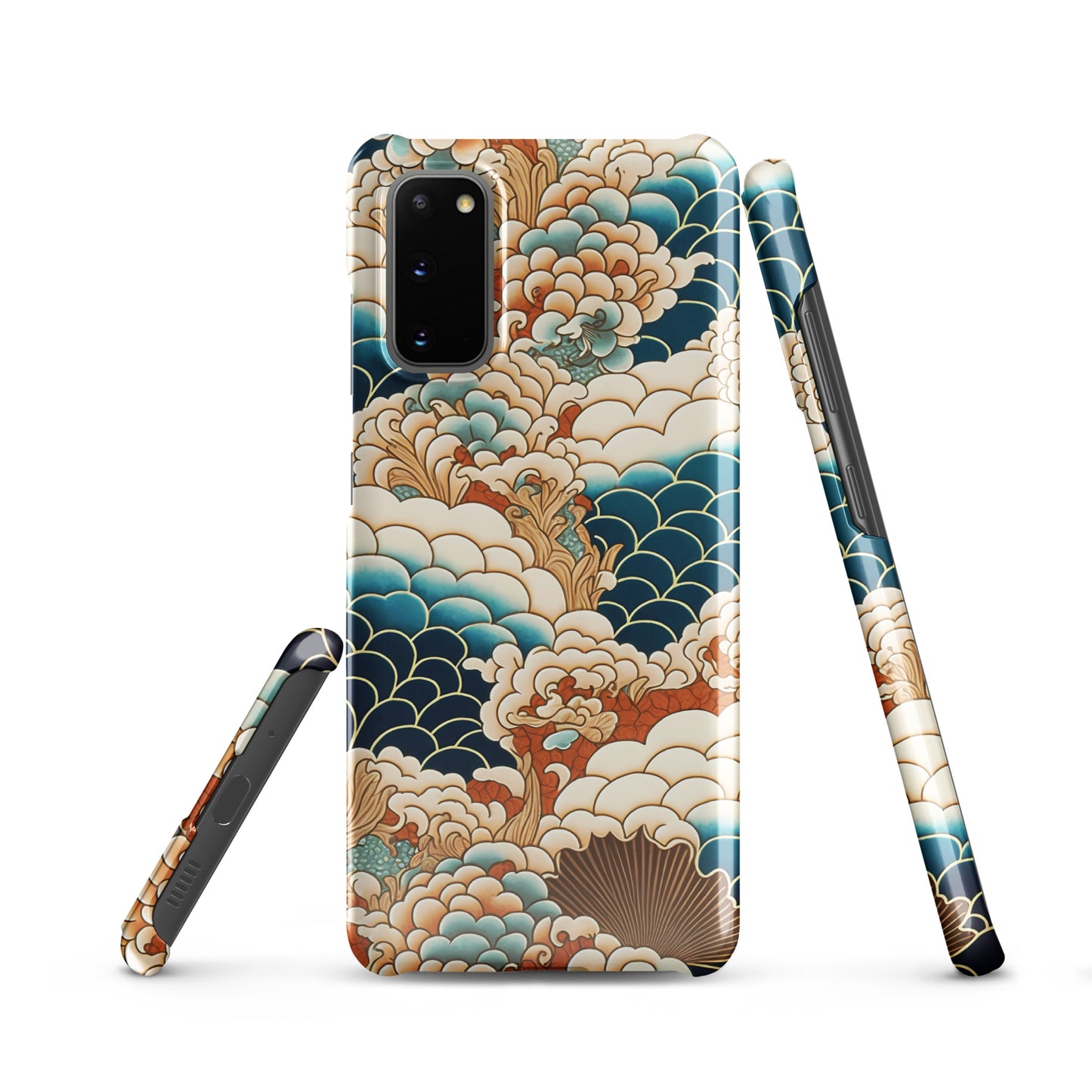 Snap case for Samsung® "Japan waves"