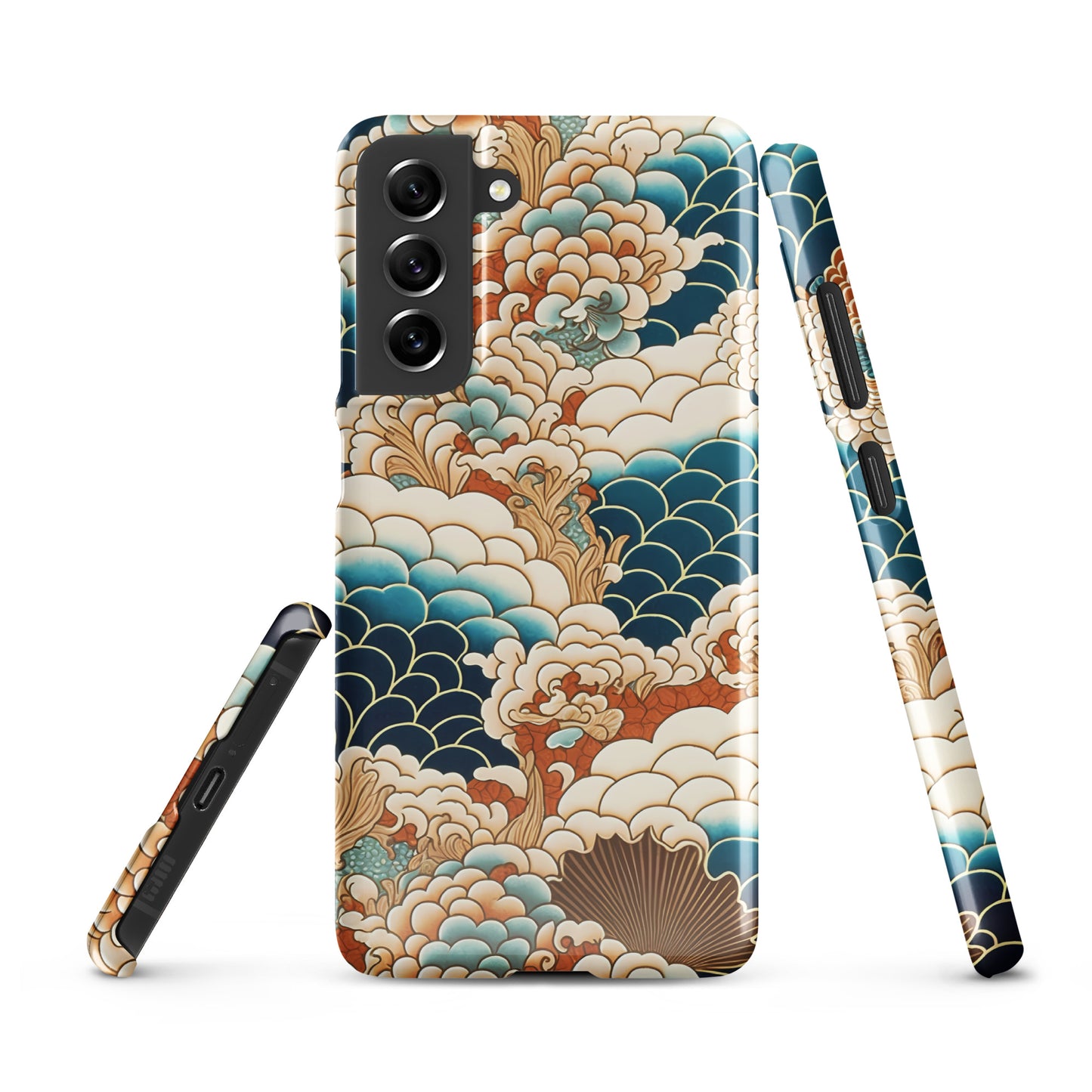 Snap case for Samsung® "Japan waves"