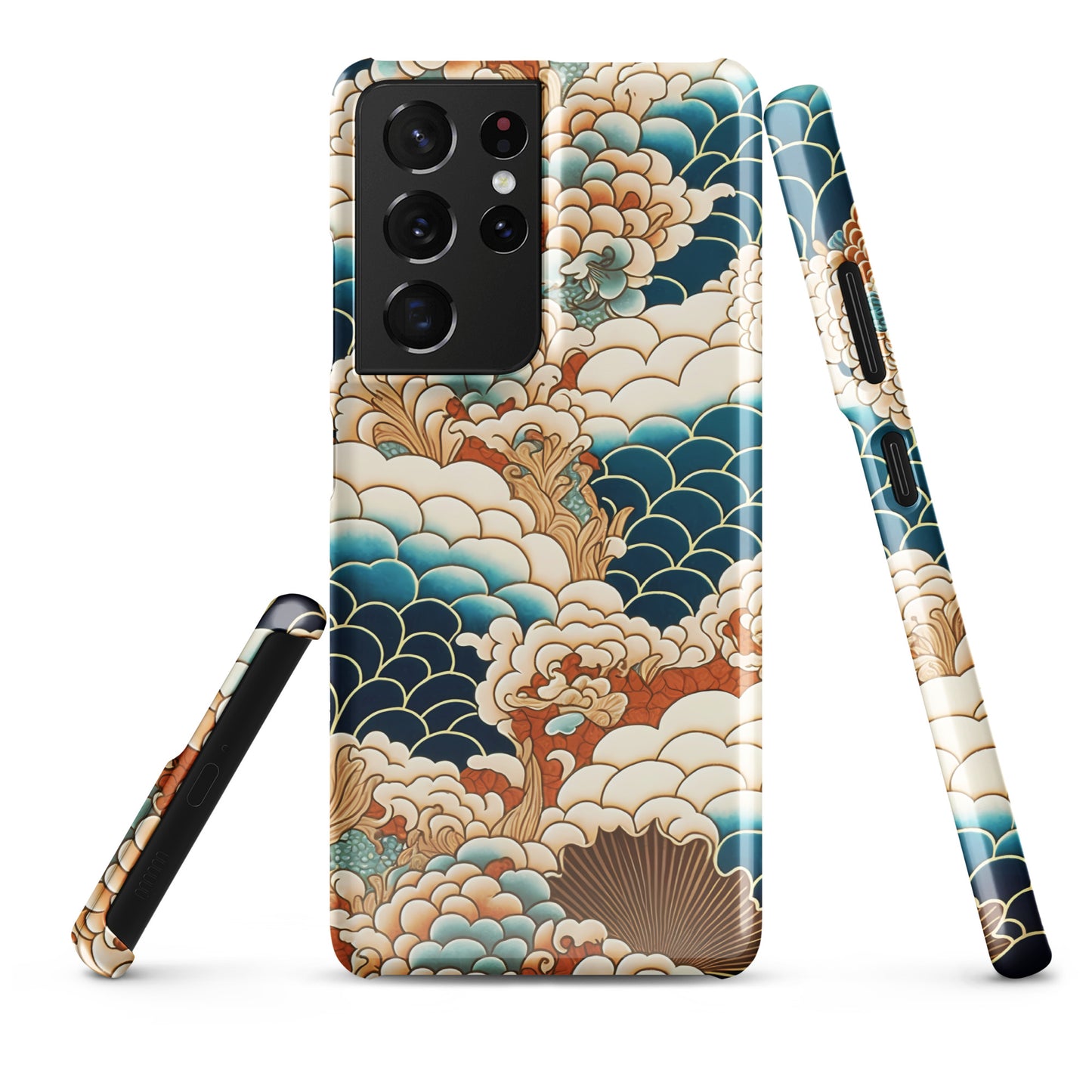 Snap case for Samsung® "Japan waves"