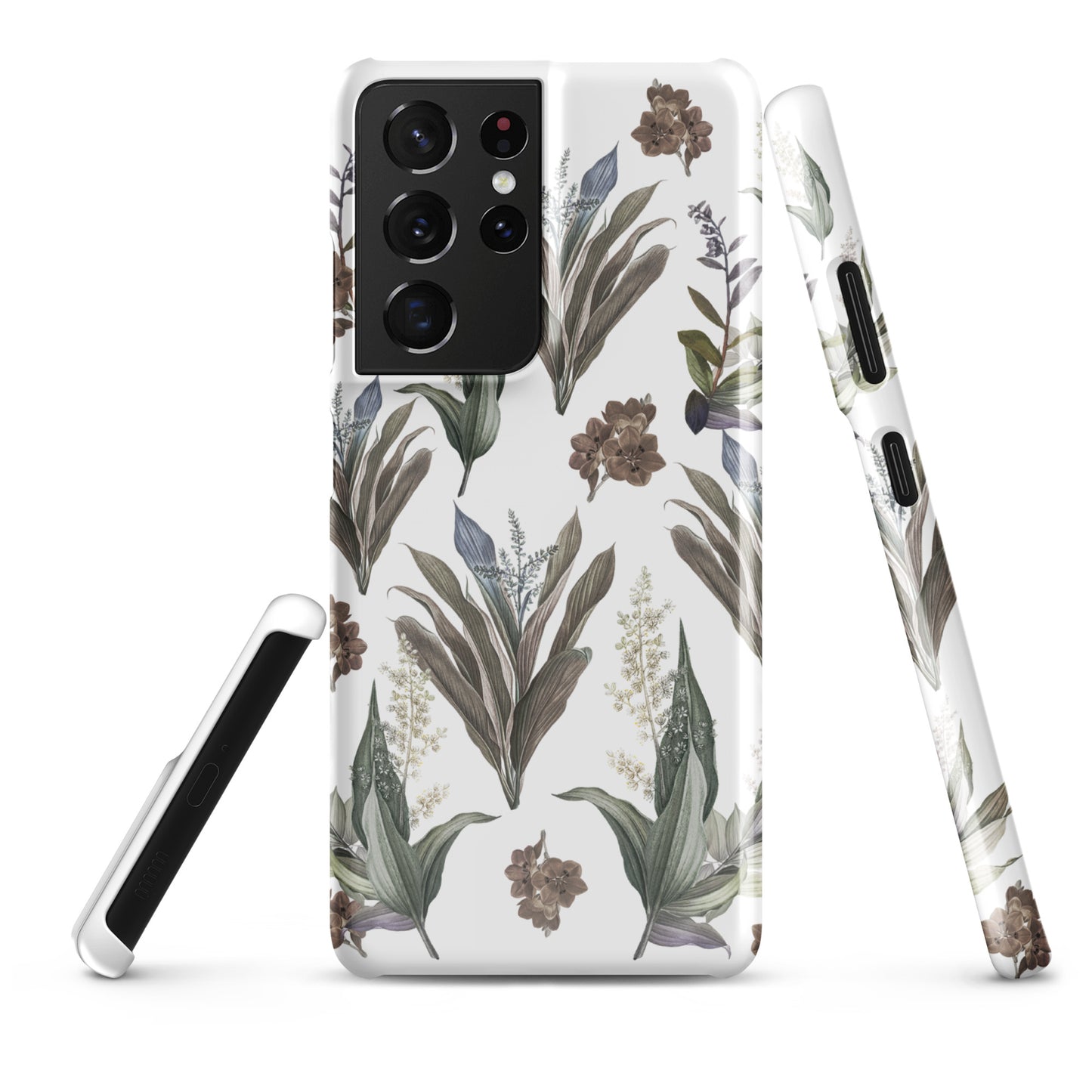 Snap case for Samsung® "Les Fleurs"