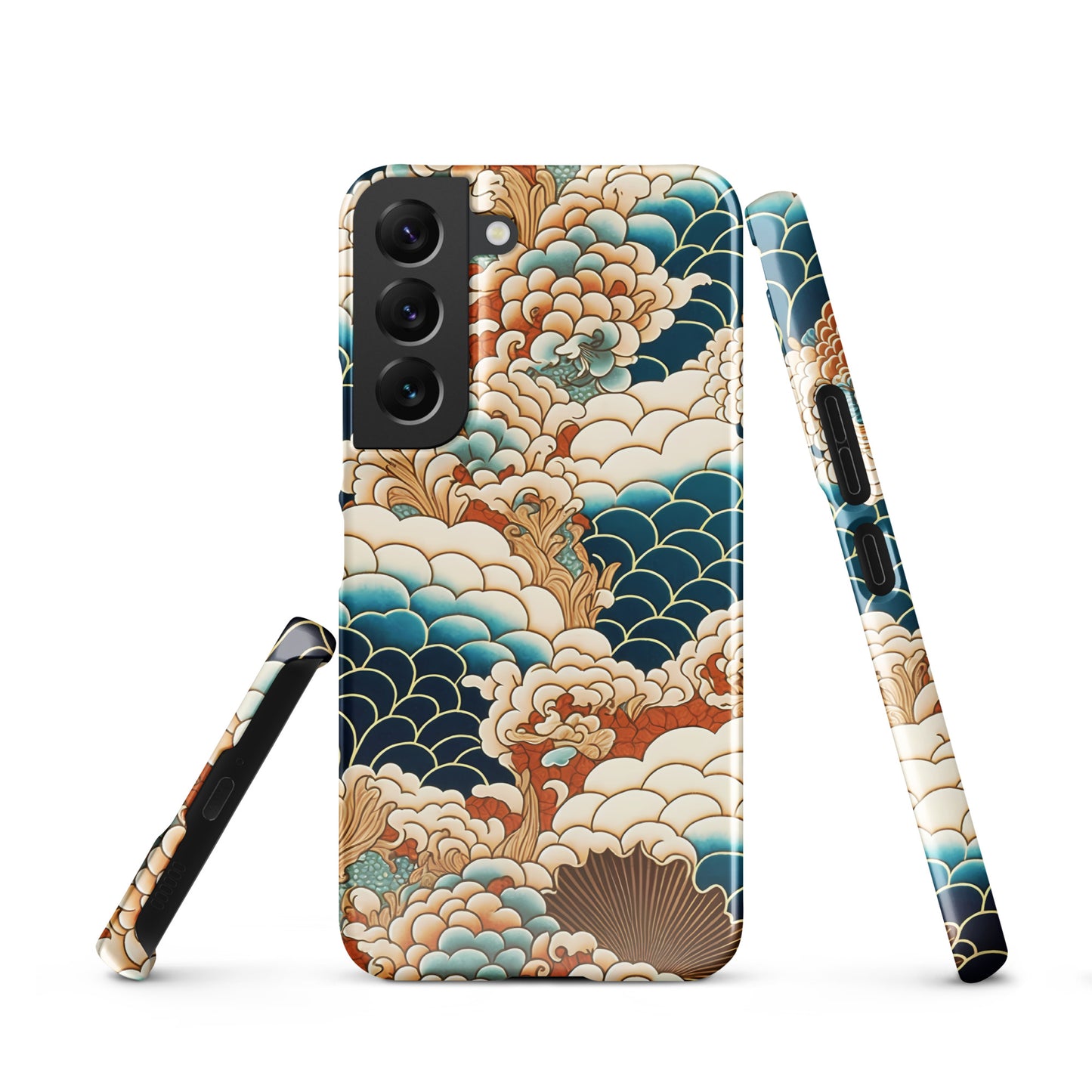 Snap case for Samsung® "Japan waves"