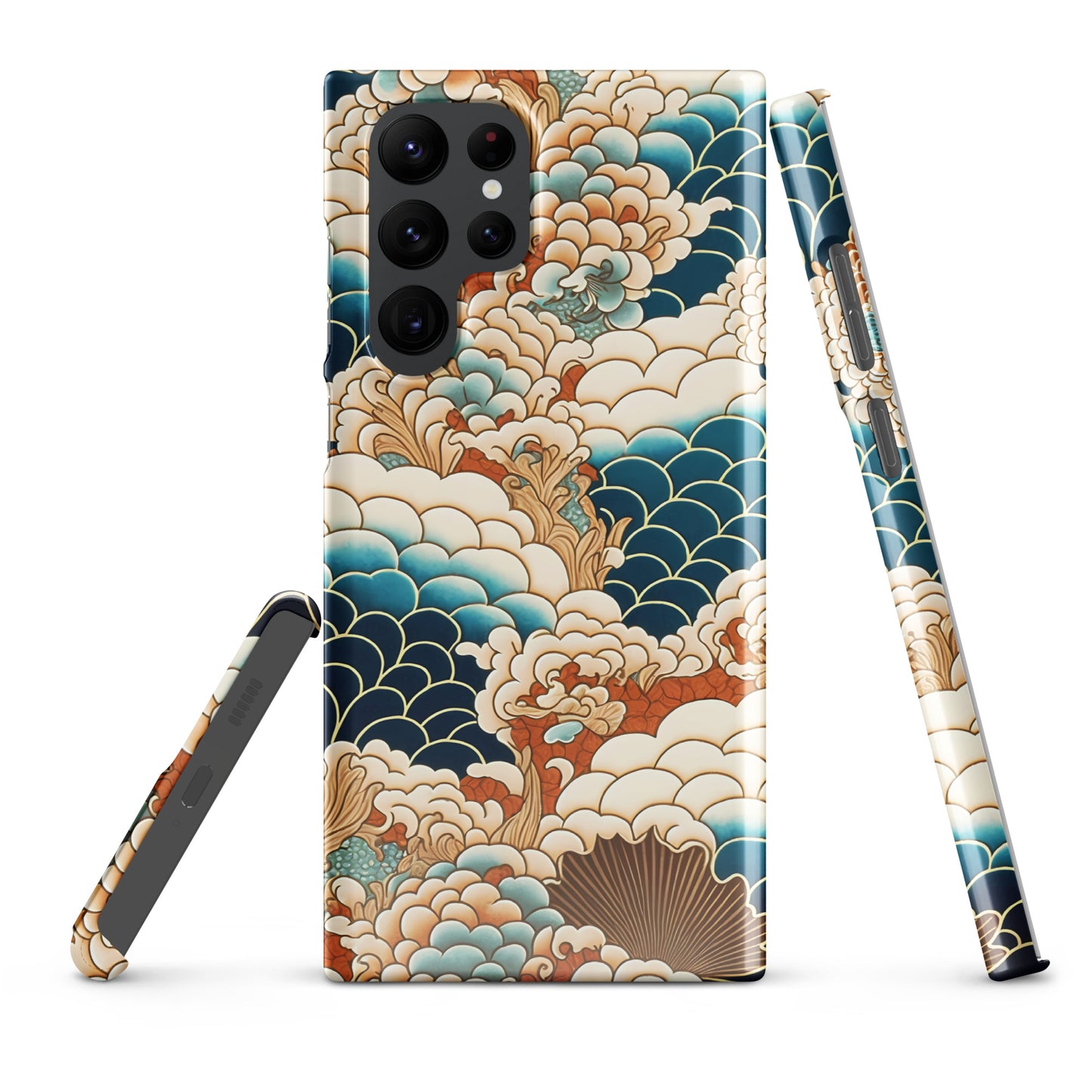 Snap case for Samsung® "Japan waves"