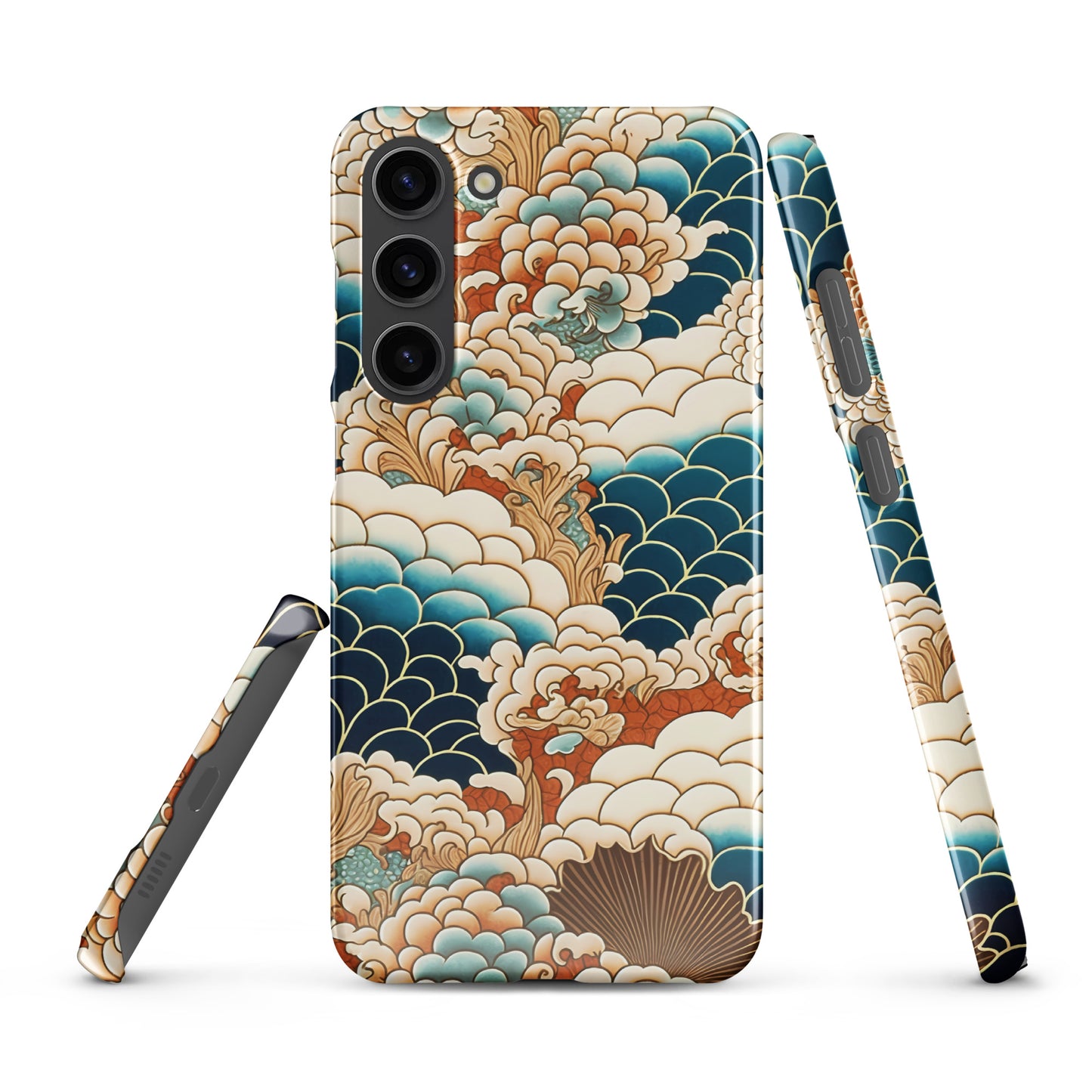 Snap case for Samsung® "Japan waves"