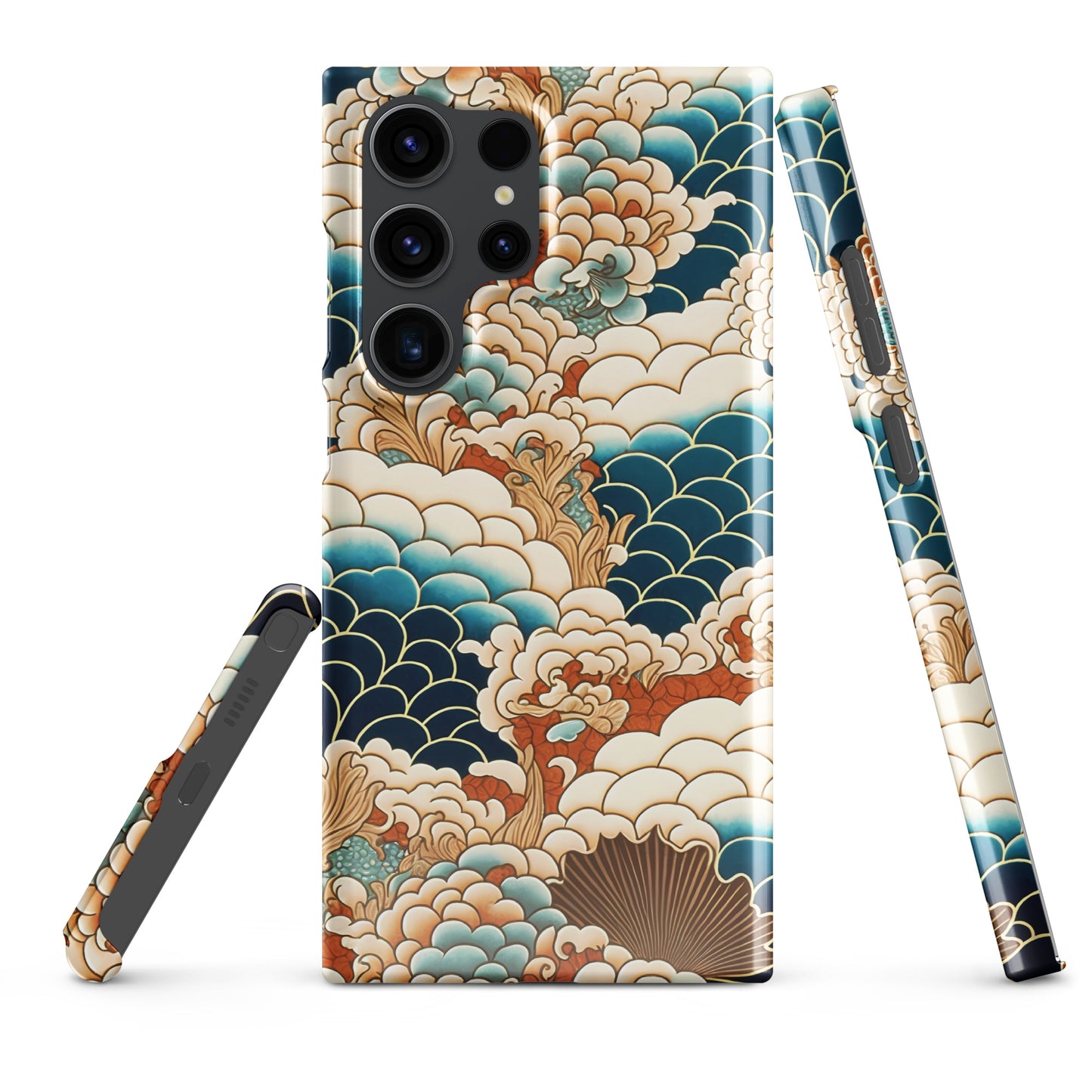 Snap case for Samsung® "Japan waves"