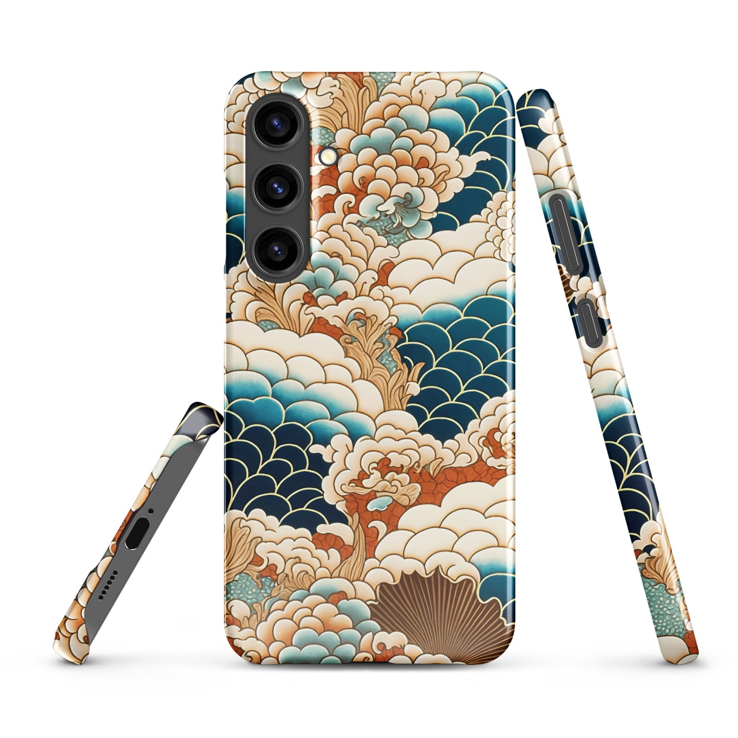 Snap case for Samsung® "Japan waves"