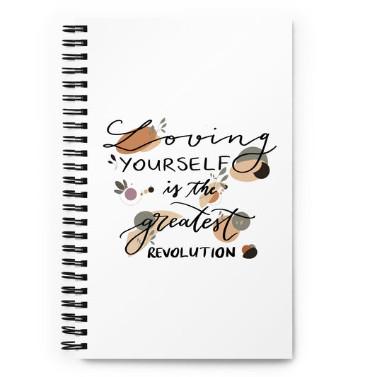 Spiral notebook "Loving yourself"