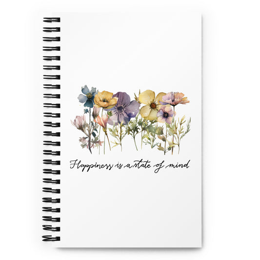 Spiral notebook "Happiness"