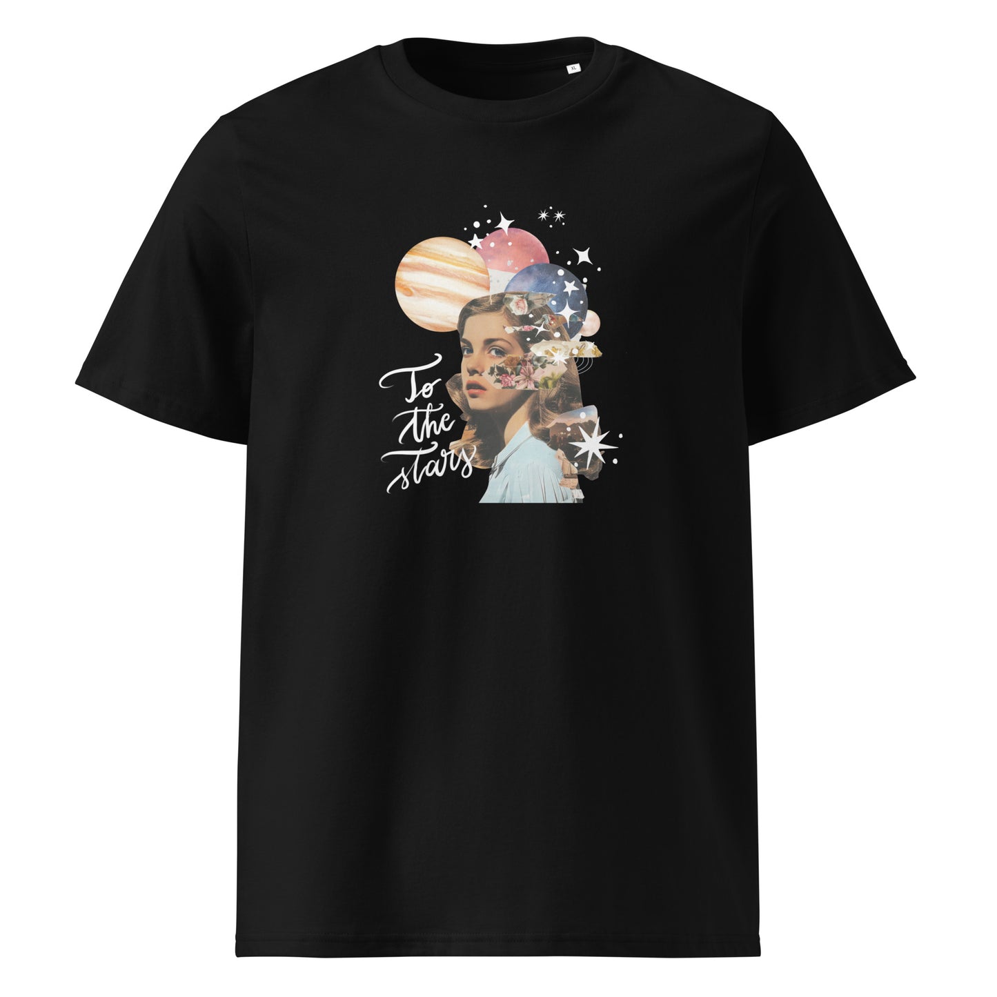 Unisex organic cotton t-shirt "To the stars"