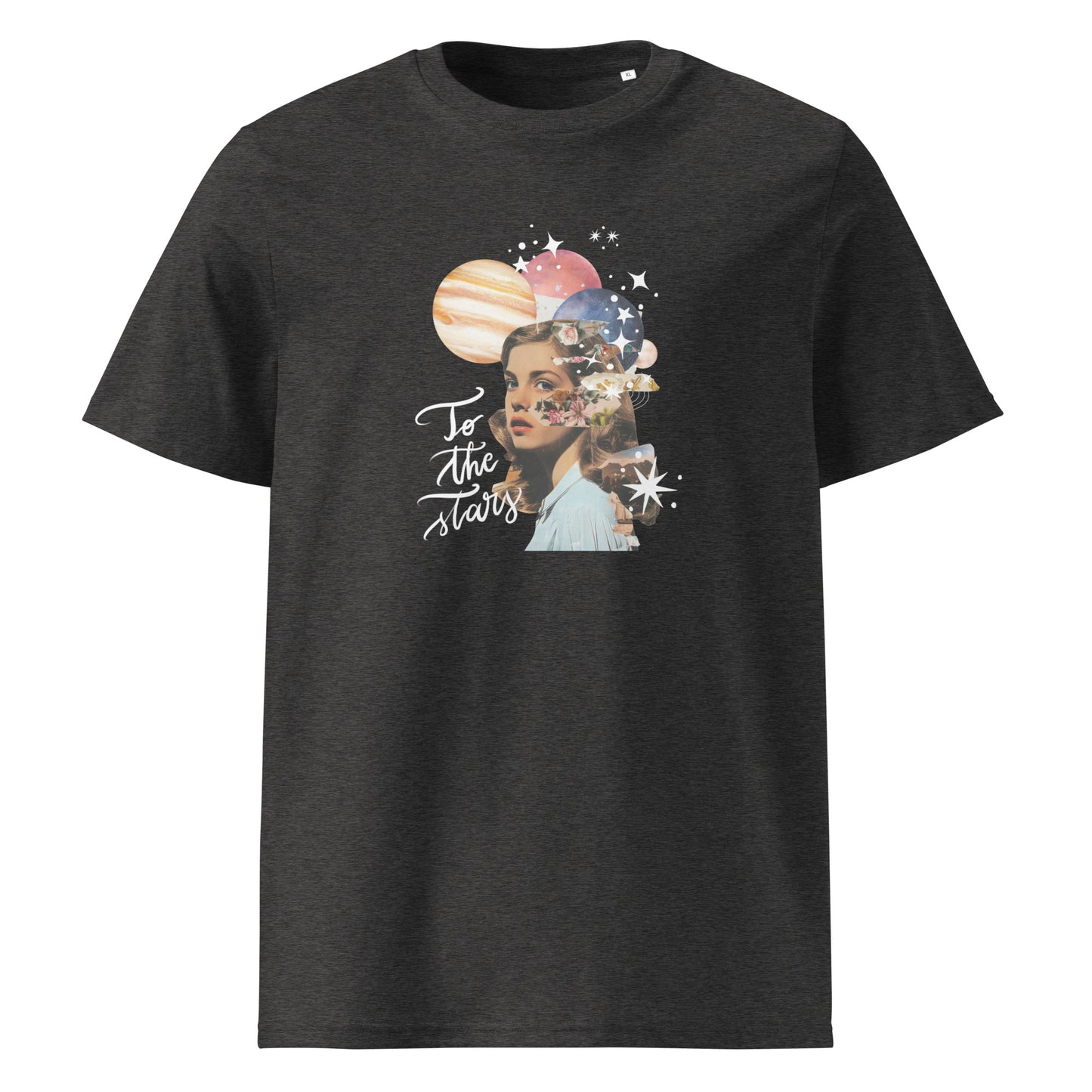 Unisex organic cotton t-shirt "To the stars"