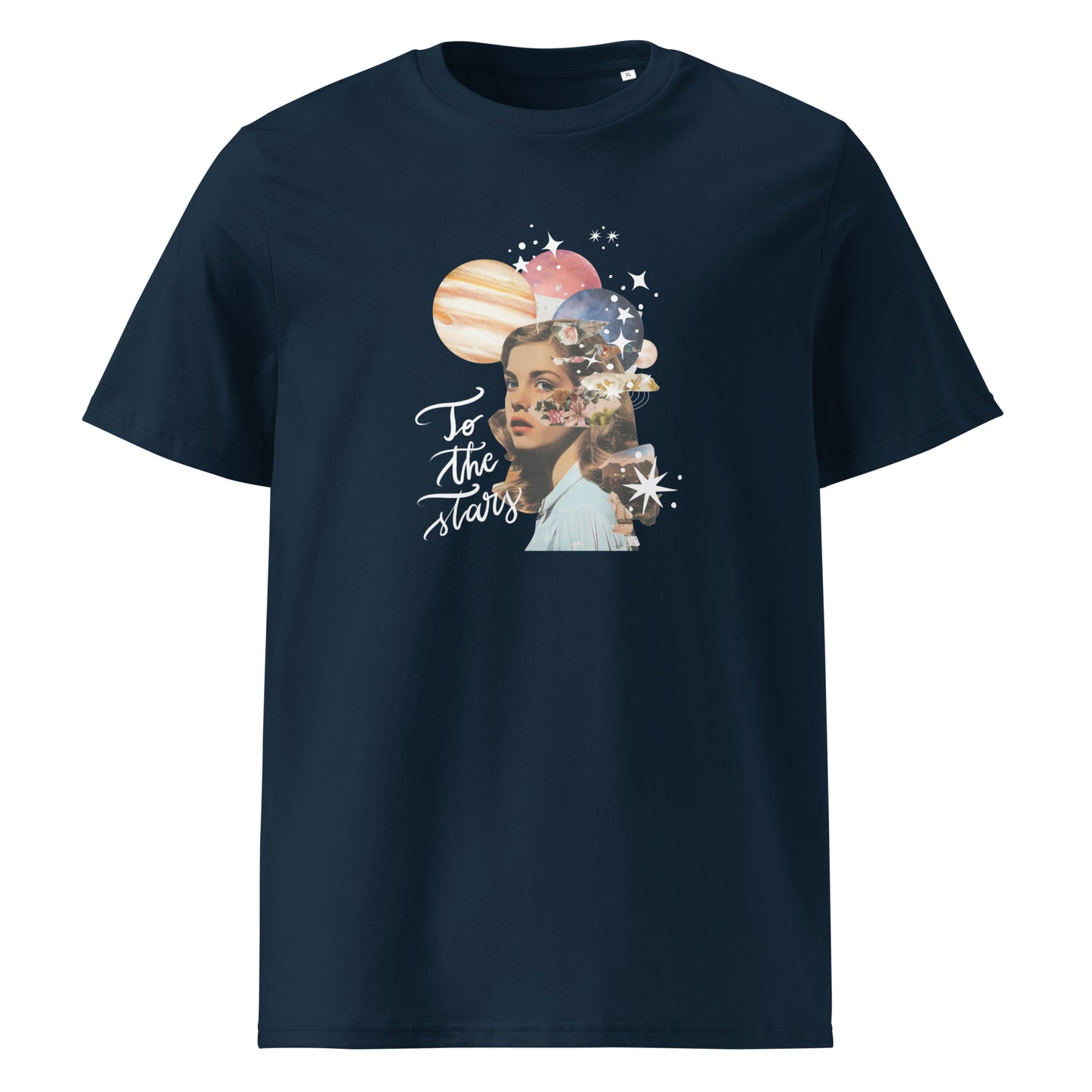 Unisex organic cotton t-shirt "To the stars"