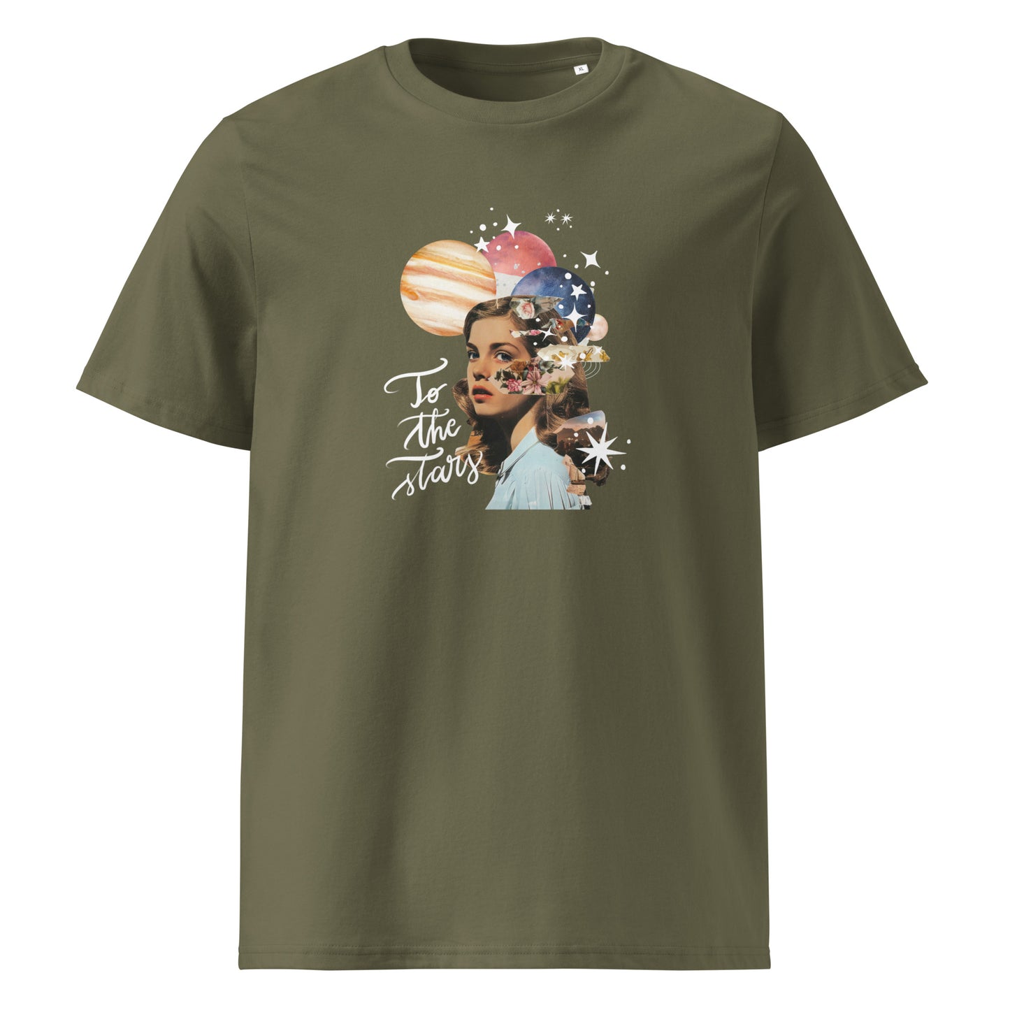 Unisex organic cotton t-shirt "To the stars"