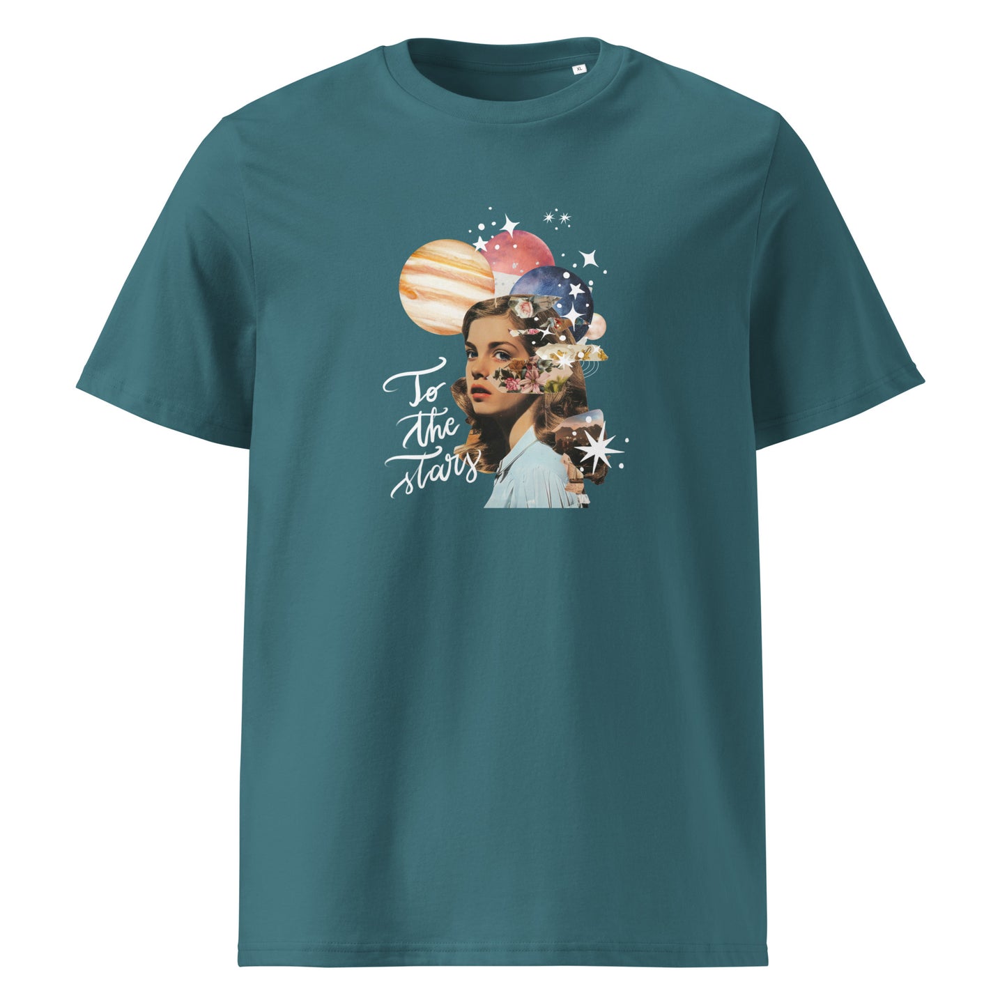 Unisex organic cotton t-shirt "To the stars"