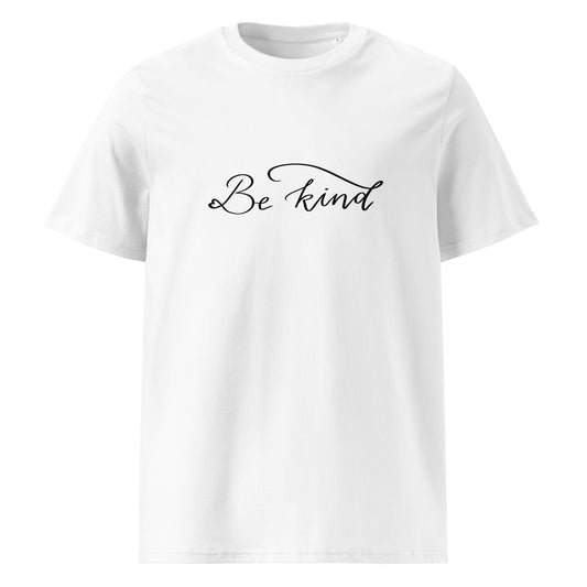 Unisex organic cotton t-shirt "Be kind"