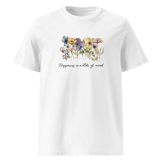 Unisex organic cotton t-shirt "Happiness"