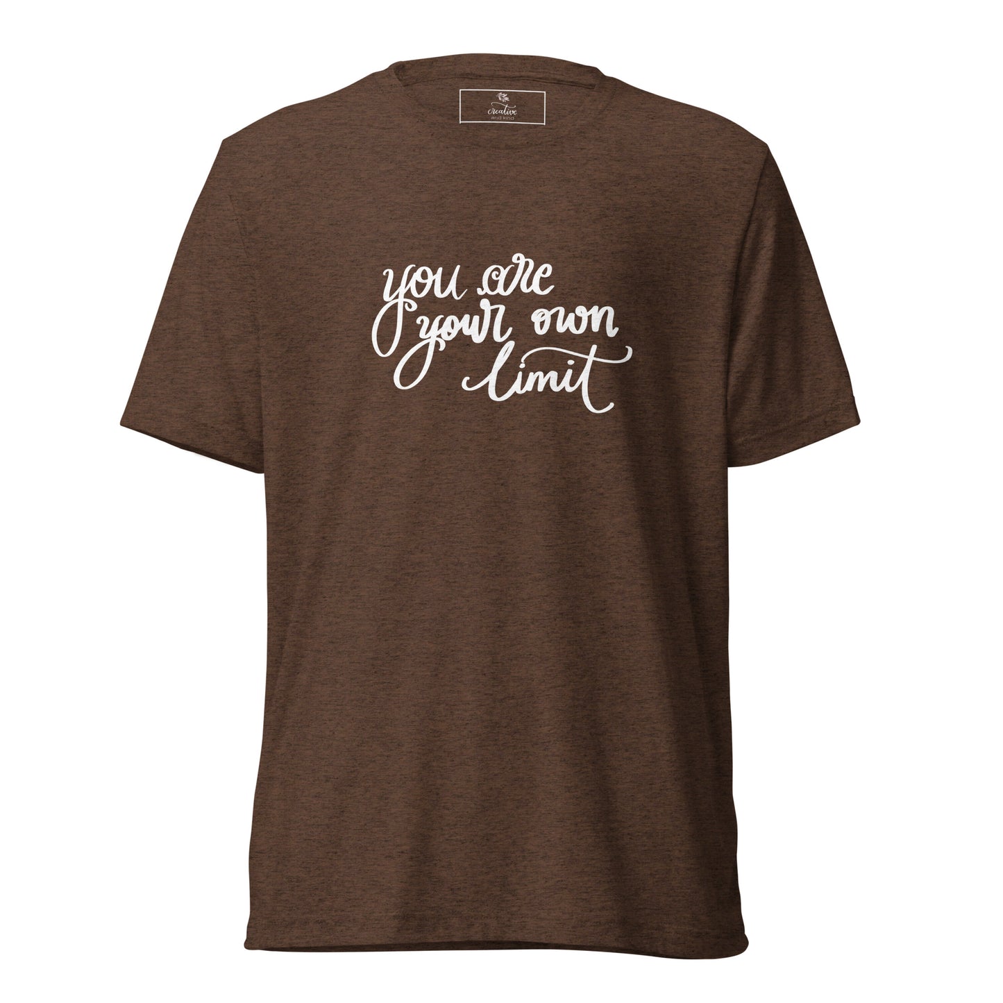 Short sleeve t-shirt "you are your own limit"