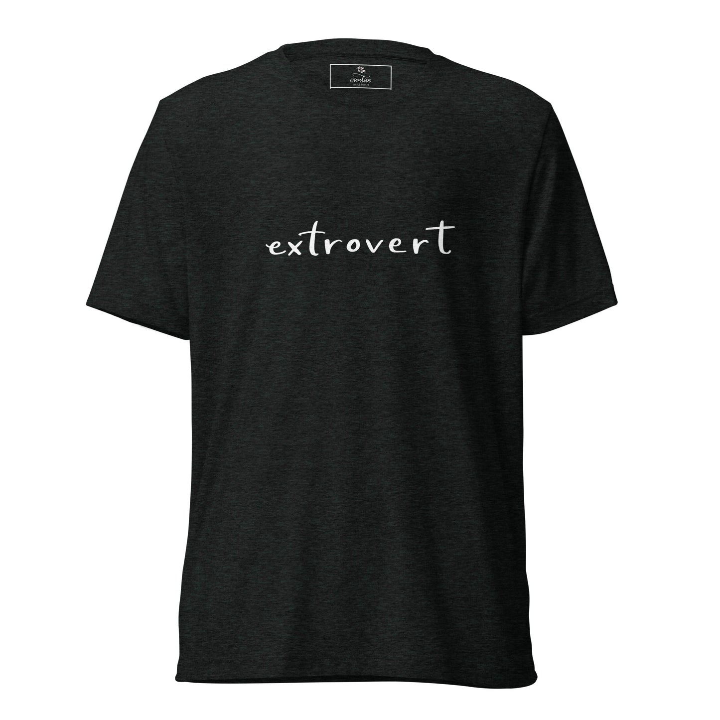 Short sleeve t-shirt "extrovert"