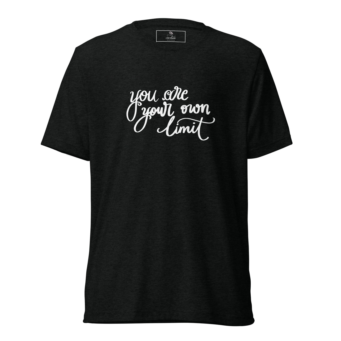 Short sleeve t-shirt "you are your own limit"