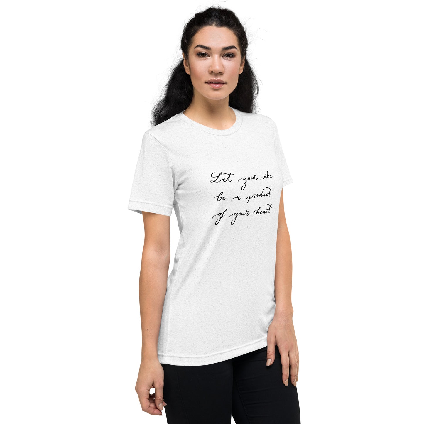 Short sleeve t-shirt "Let your vibe"