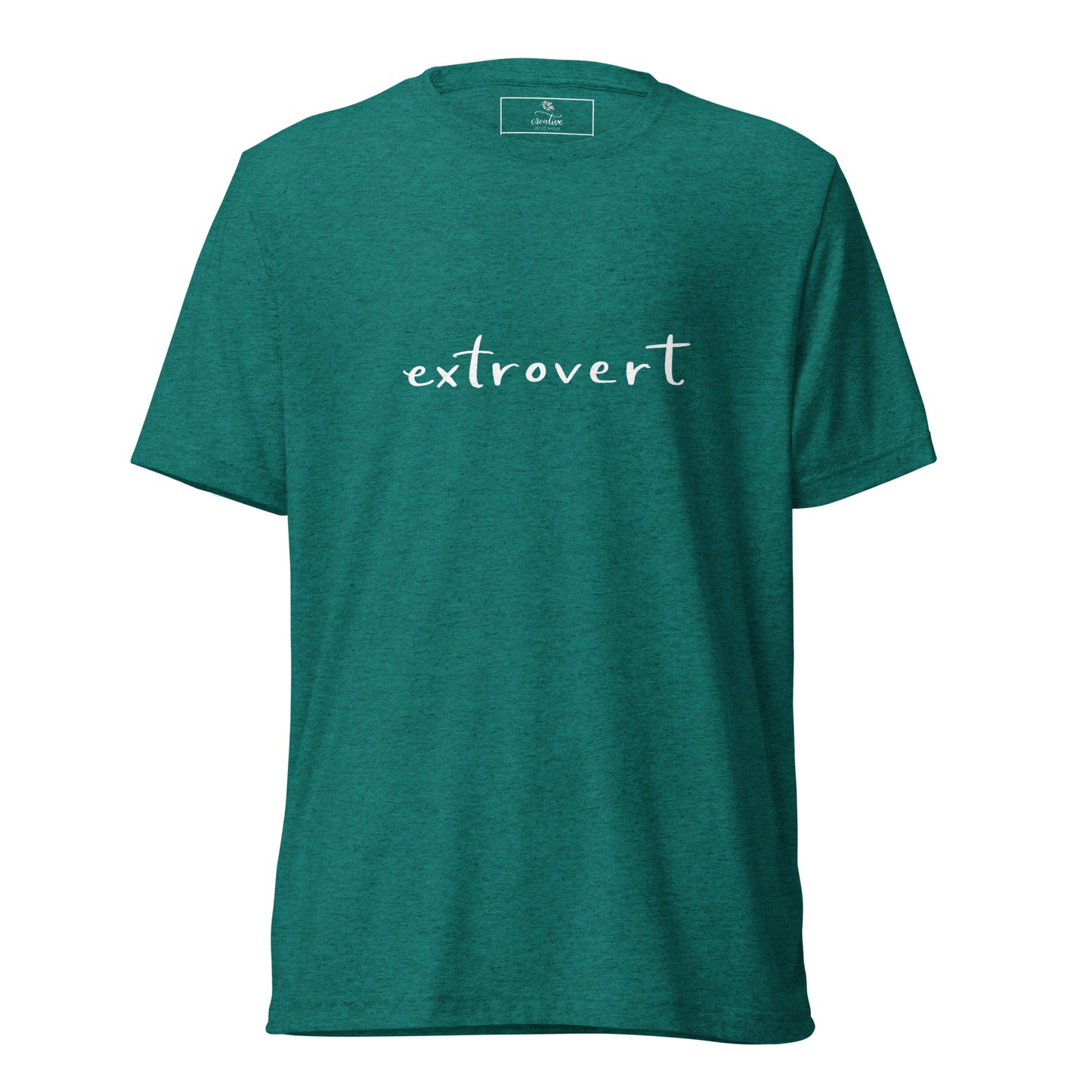 Short sleeve t-shirt "extrovert"